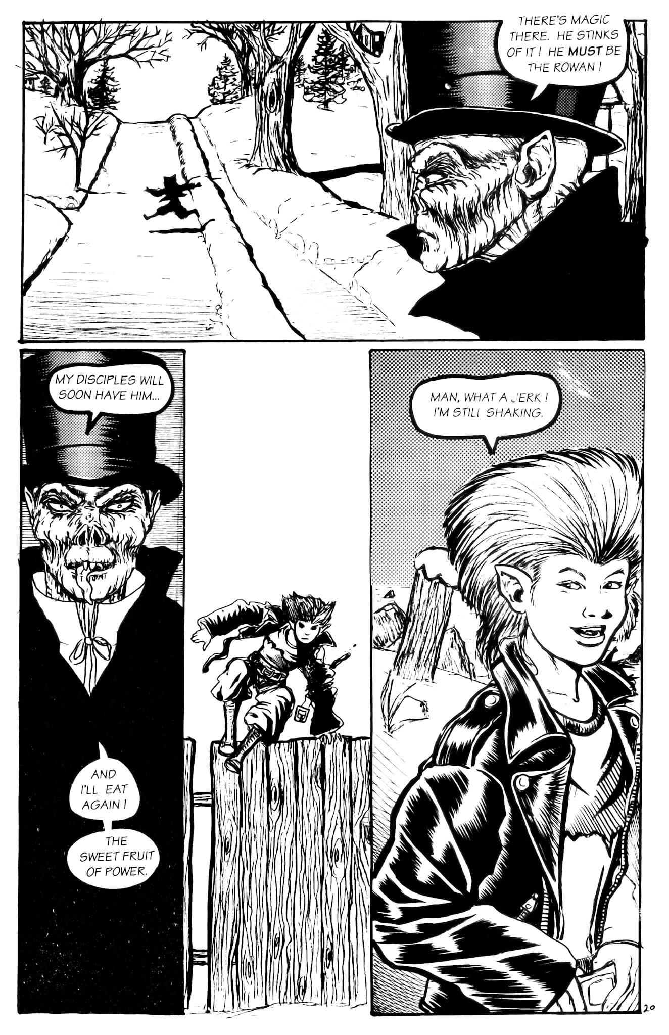 Read online Foxfire (1992) comic -  Issue #1 - 22