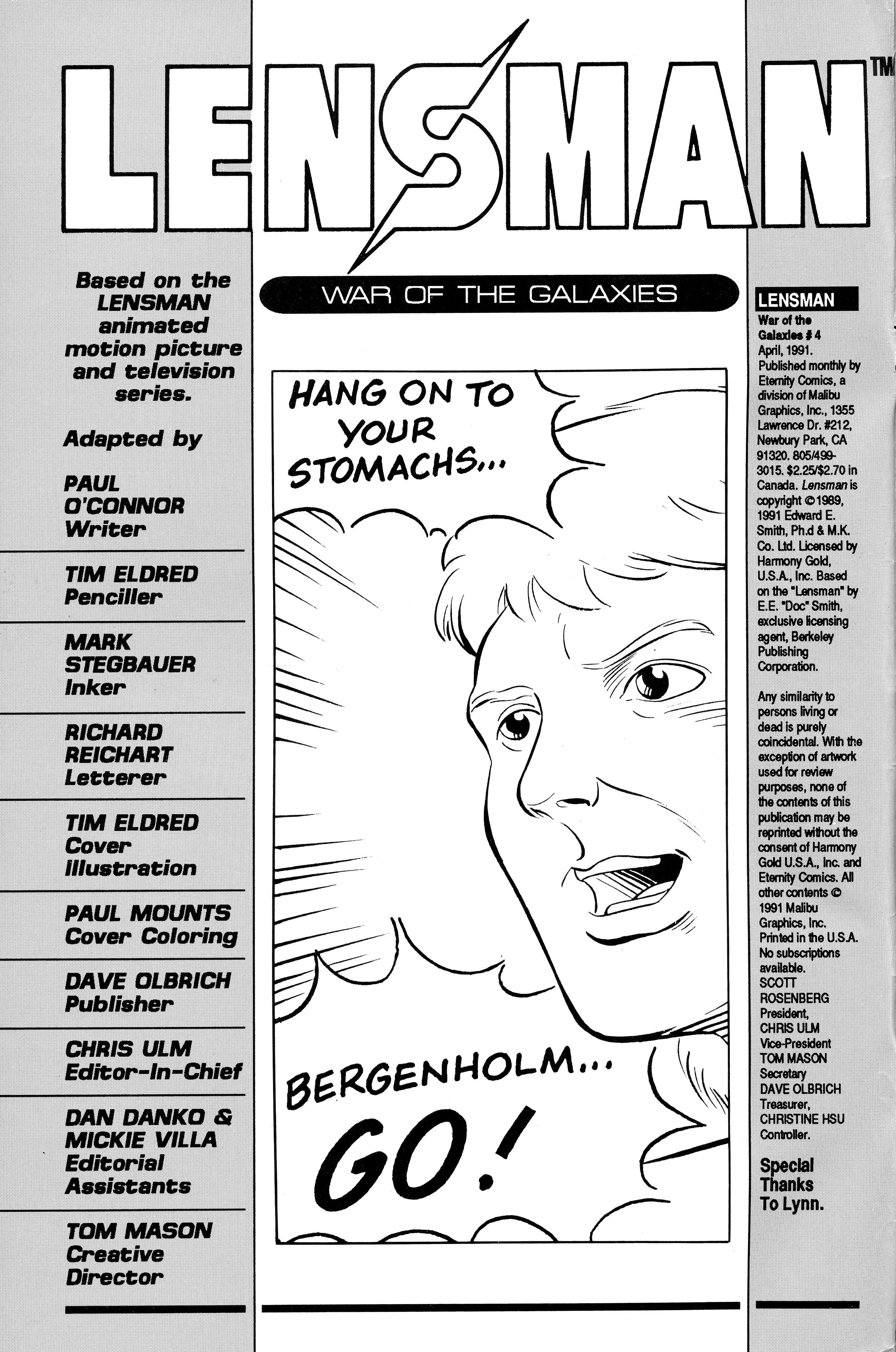 Read online Lensman: War of the Galaxies comic -  Issue #4 - 2