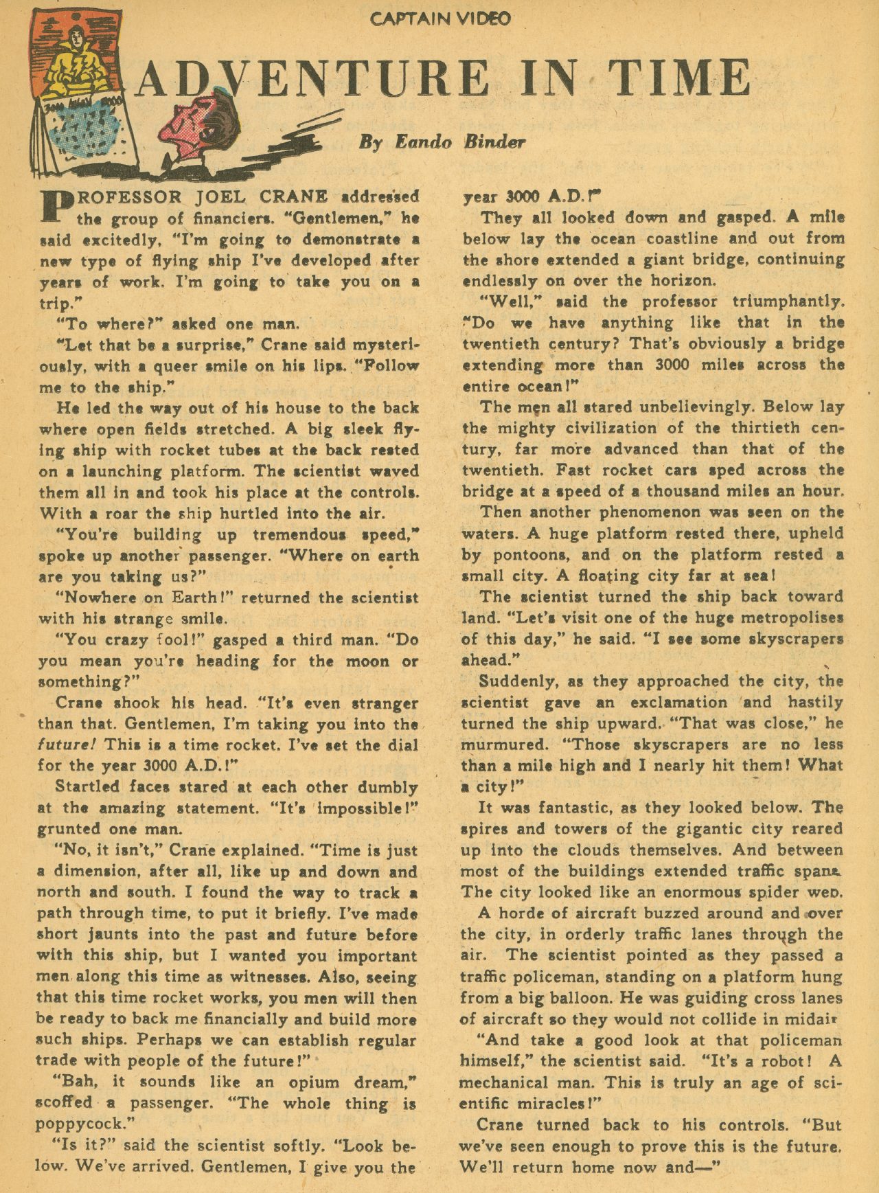 Read online Captain Video comic -  Issue #3 - 23