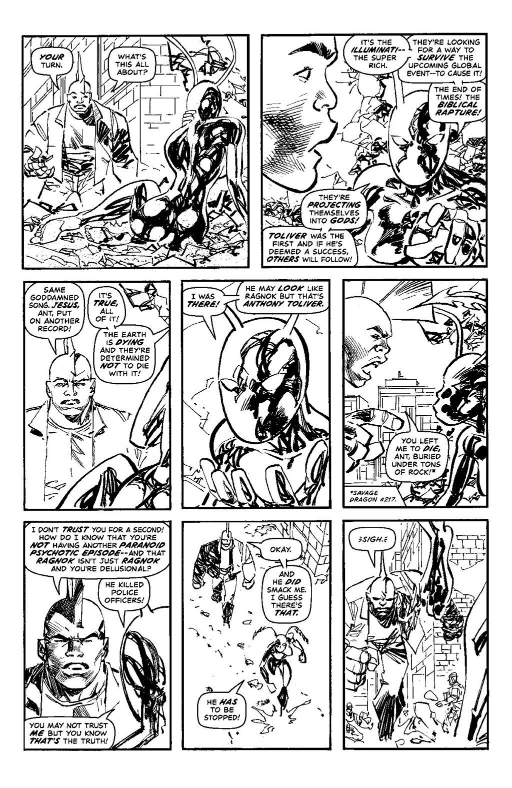 Read online Savage Dragon Archives comic -  Issue # (2007) TPB 10 (Part 4) - 37