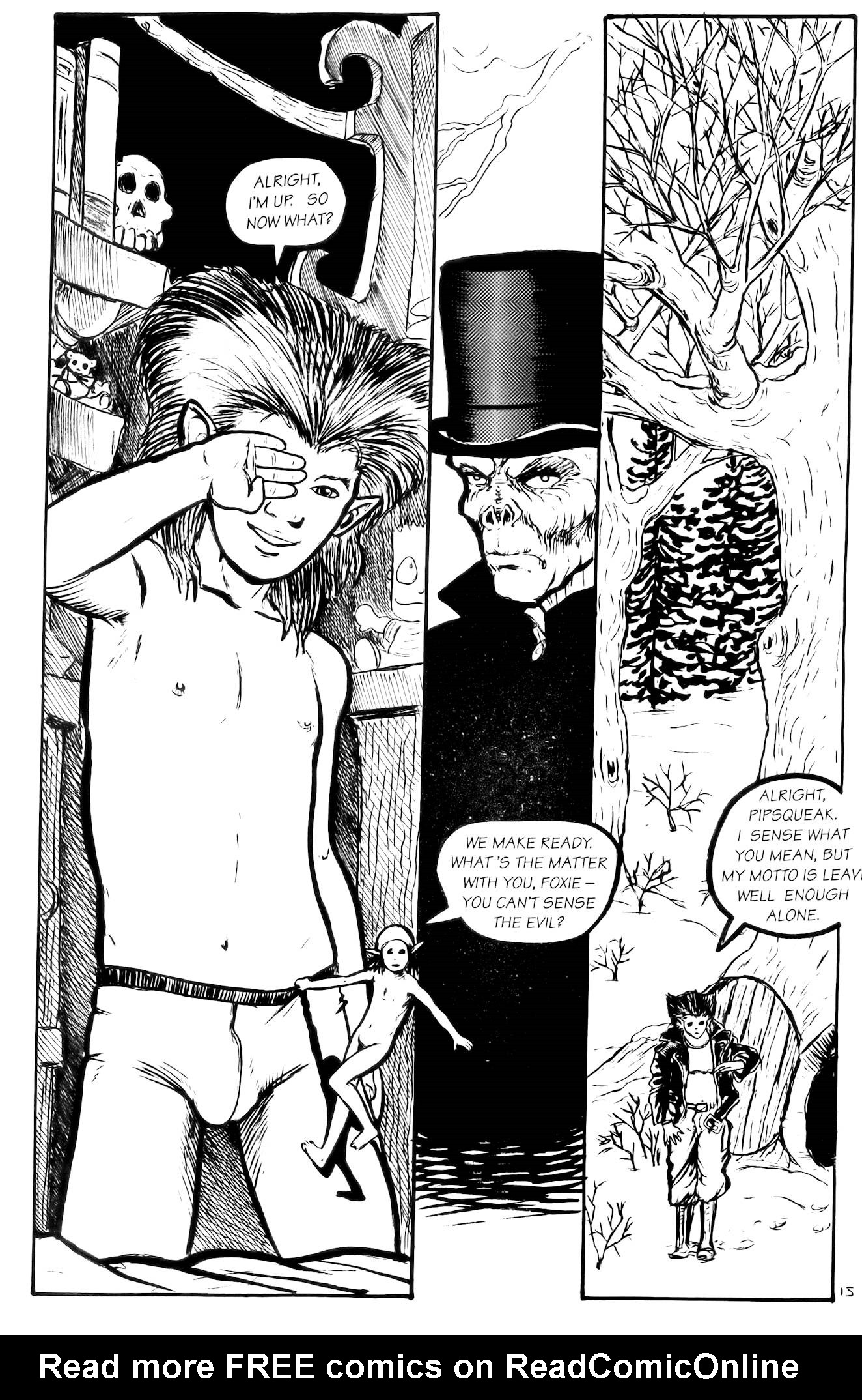 Read online Foxfire (1992) comic -  Issue #1 - 17