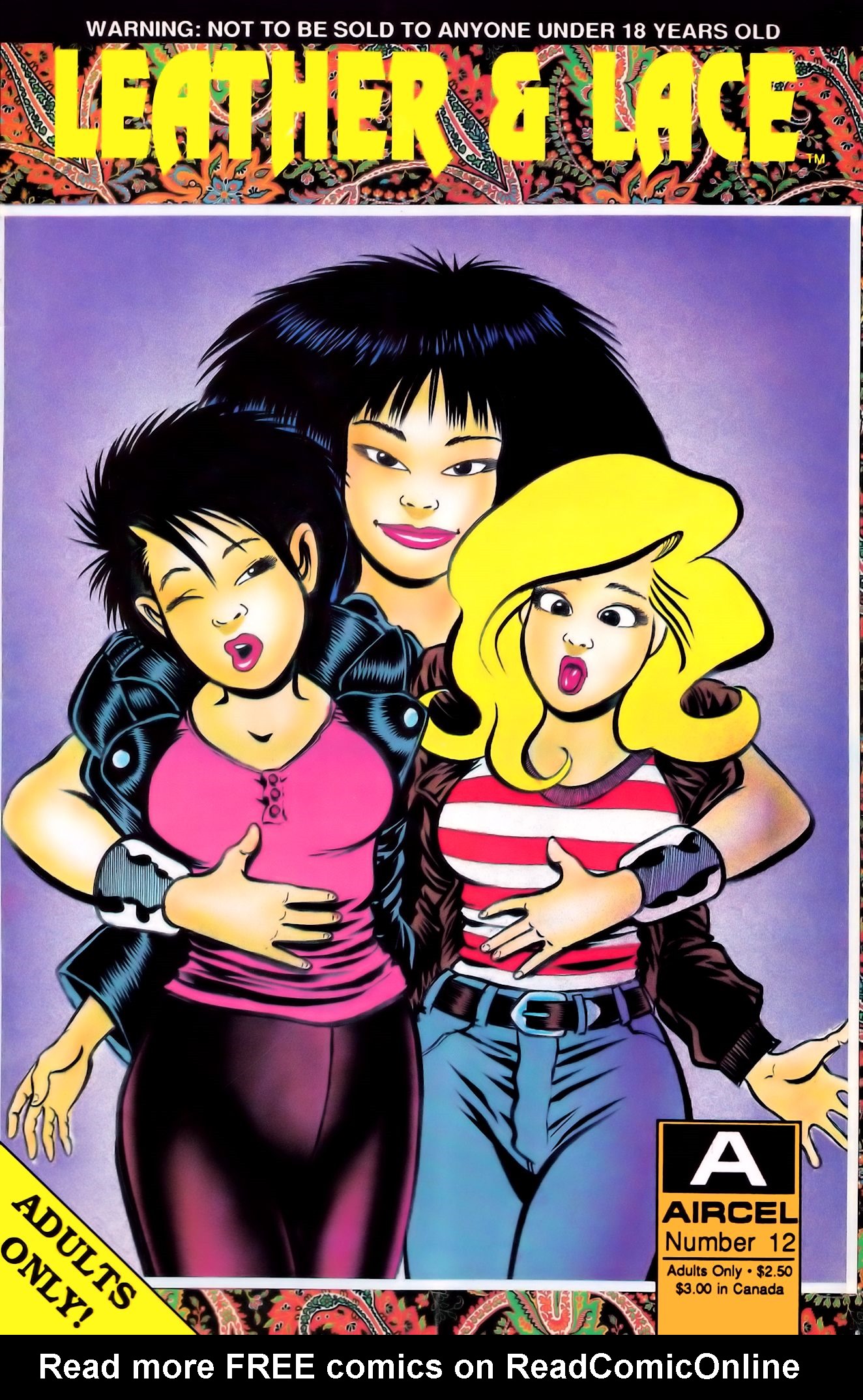 Read online Leather & Lace (1989) comic -  Issue #12 - 1