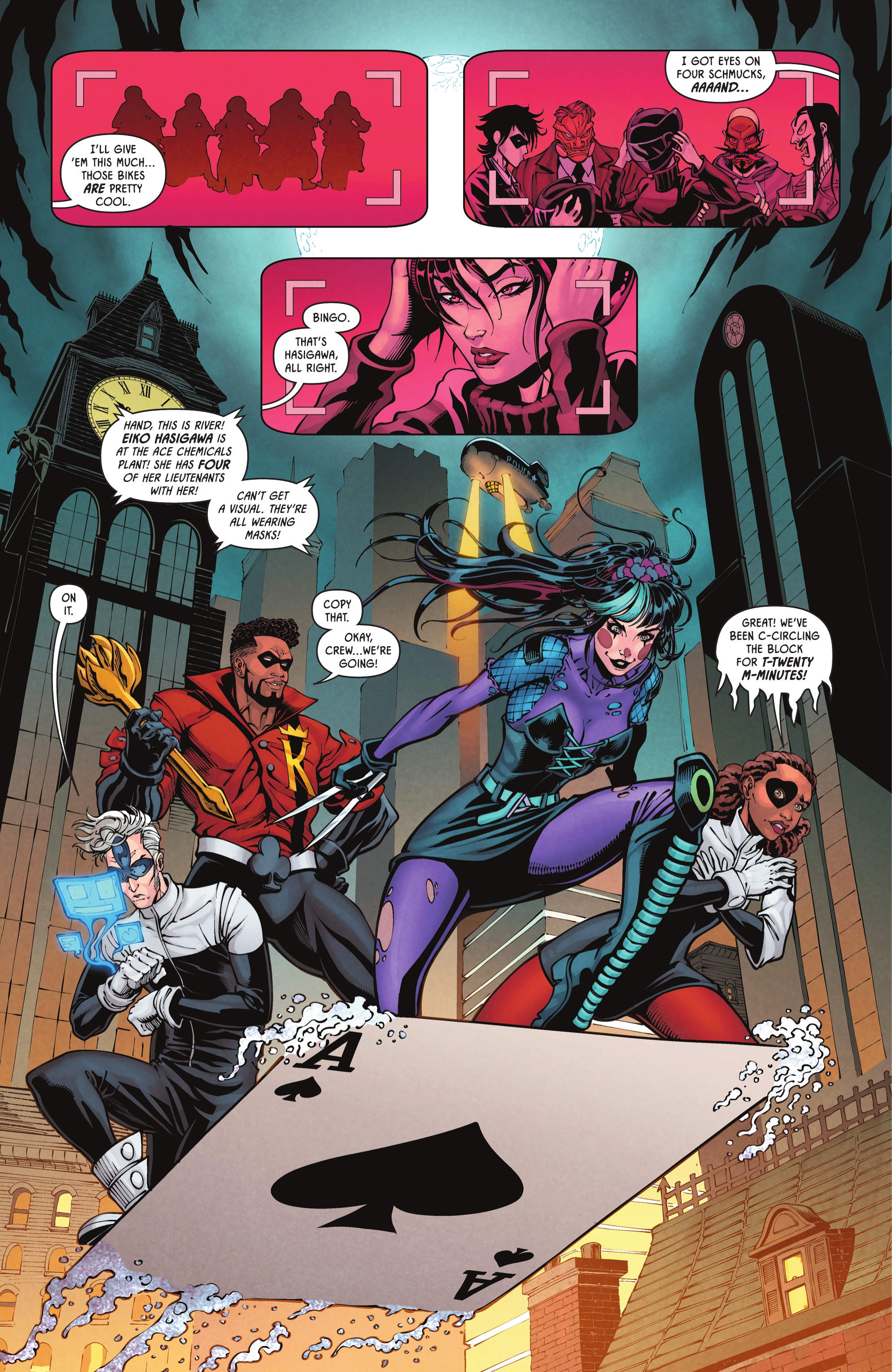 Read online Punchline: The Gotham Game comic -  Issue #2 - 8
