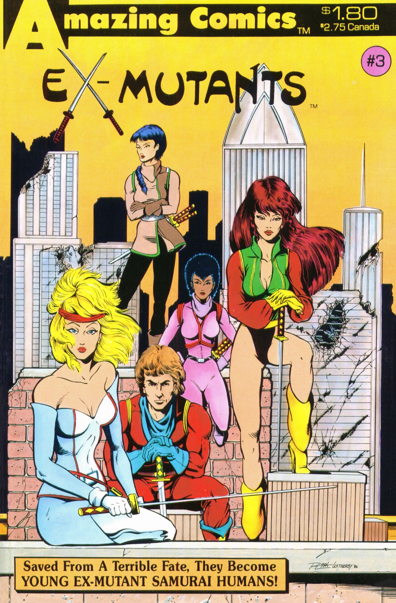Read online Ex-Mutants (1986) comic -  Issue #3 - 1