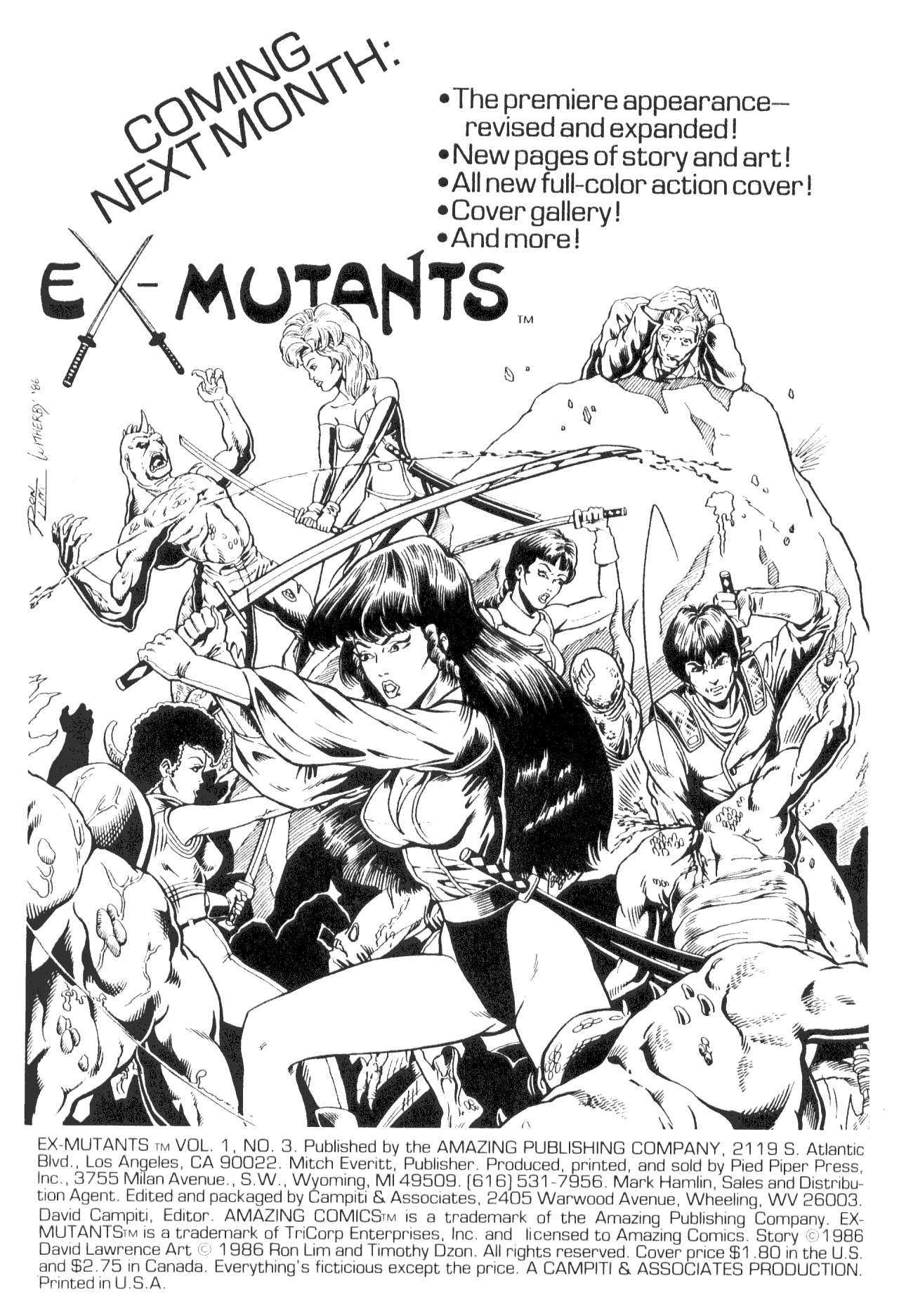 Read online Ex-Mutants (1986) comic -  Issue #3 - 3