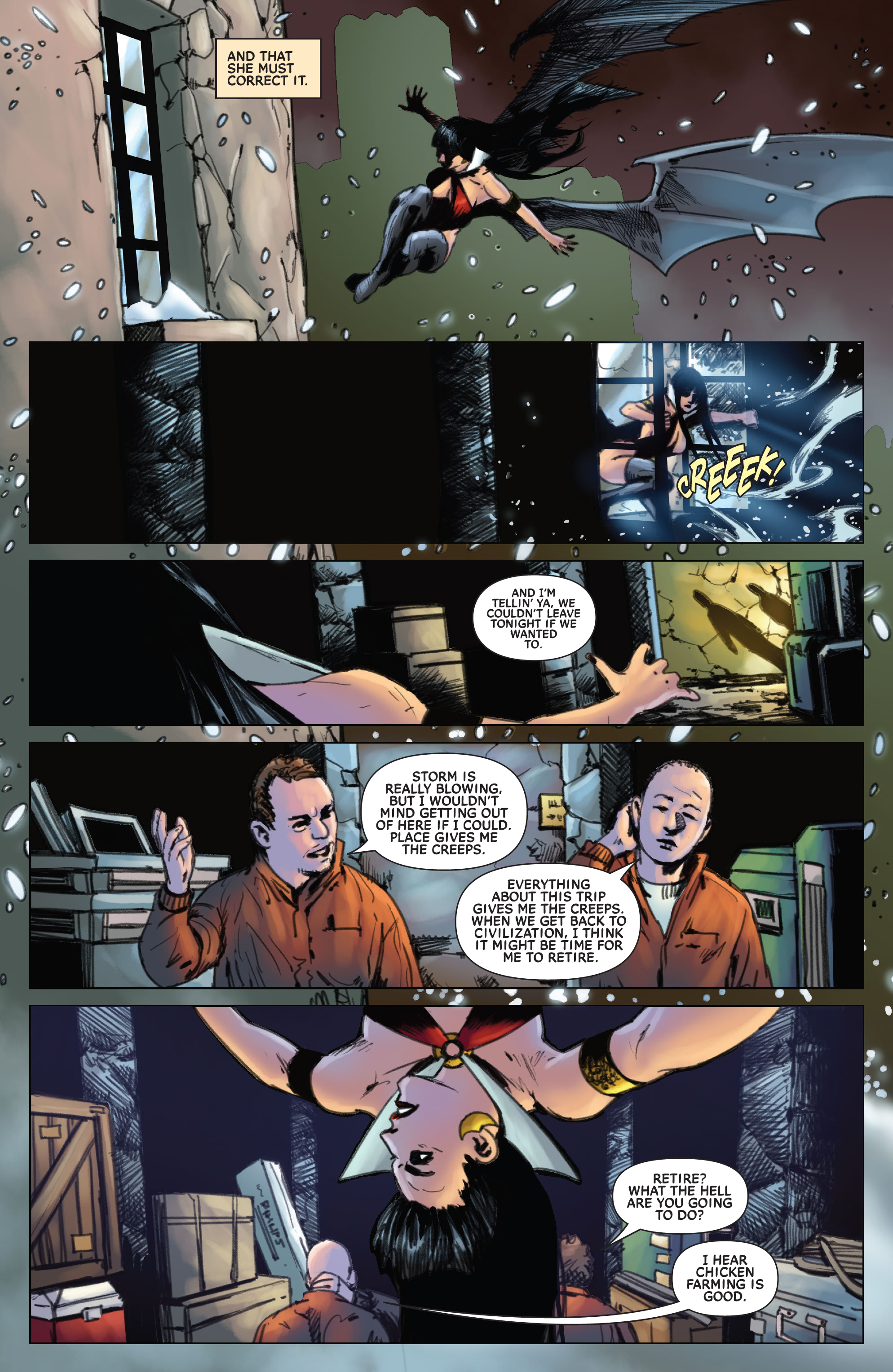 Read online Vampirella Strikes (2022) comic -  Issue #7 - 19