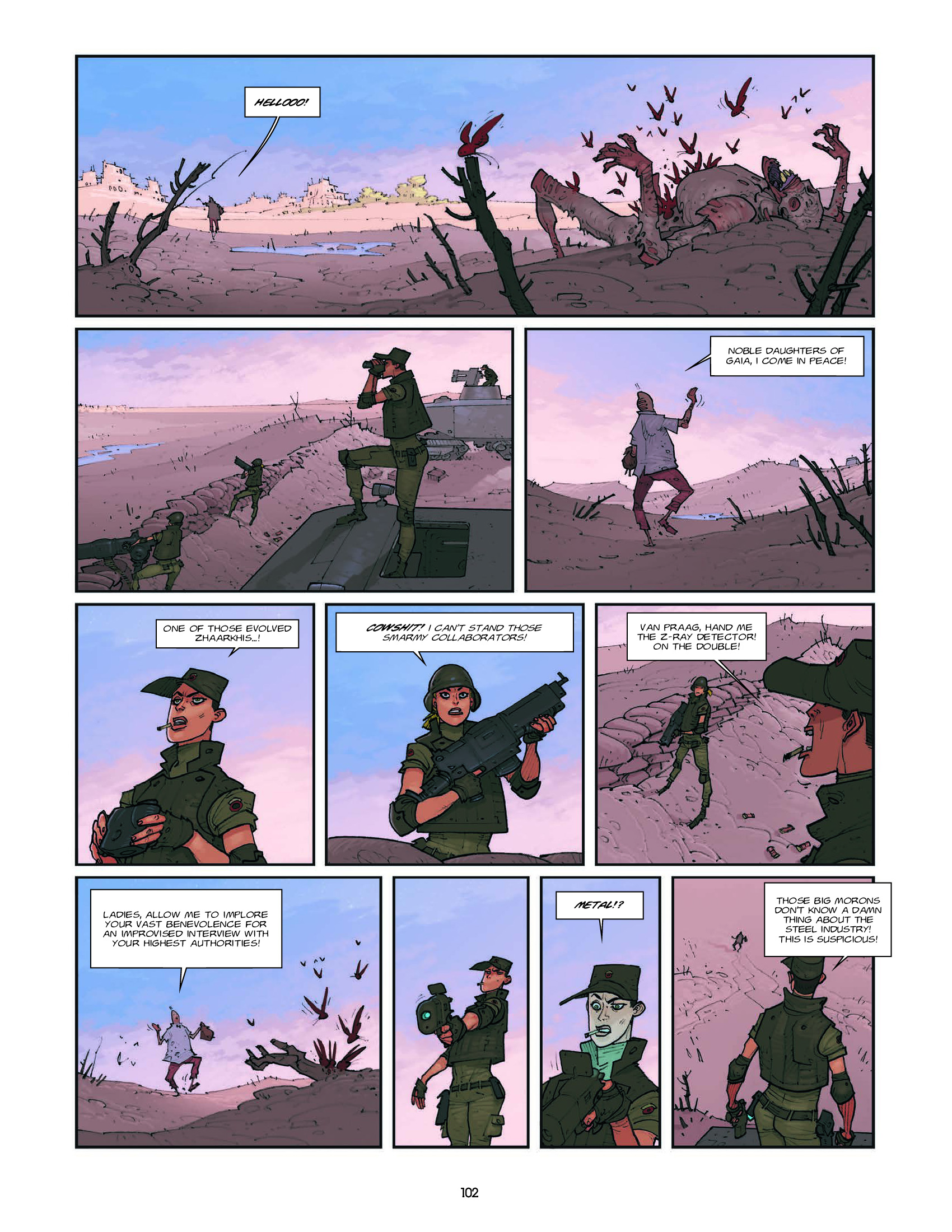Read online Trapped on Zarkass comic -  Issue # TPB (Part 2) - 4