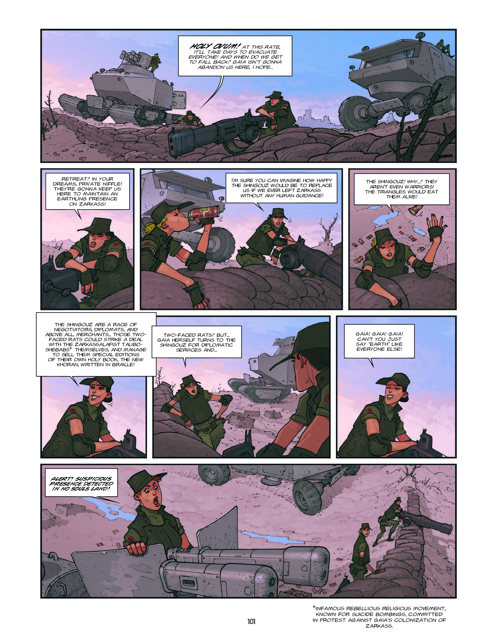 Read online Trapped on Zarkass comic -  Issue # TPB (Part 2) - 3