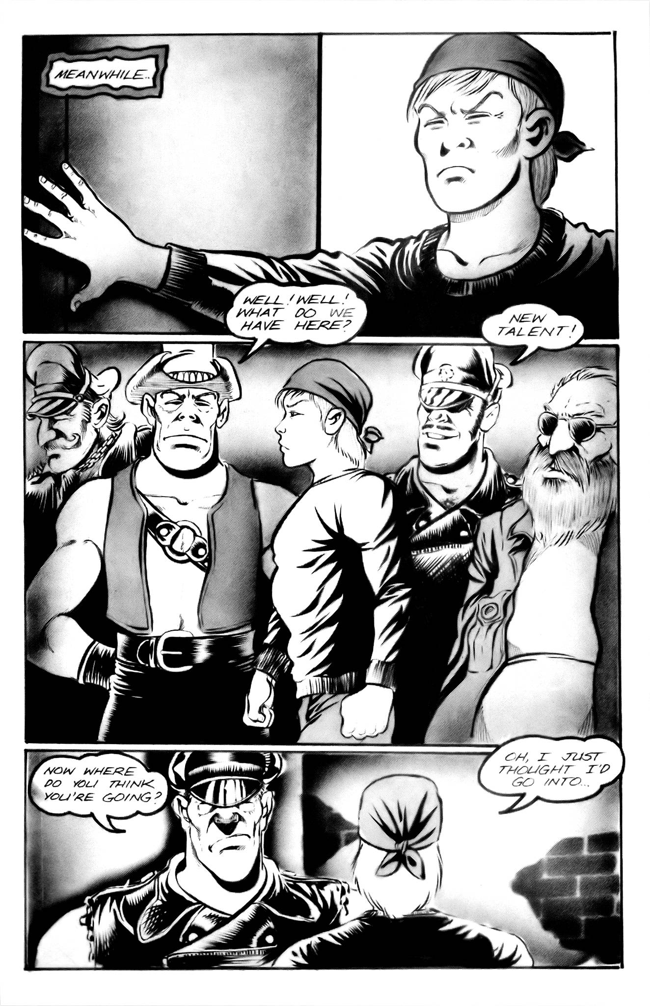 Read online Leather & Lace (1989) comic -  Issue #12 - 9