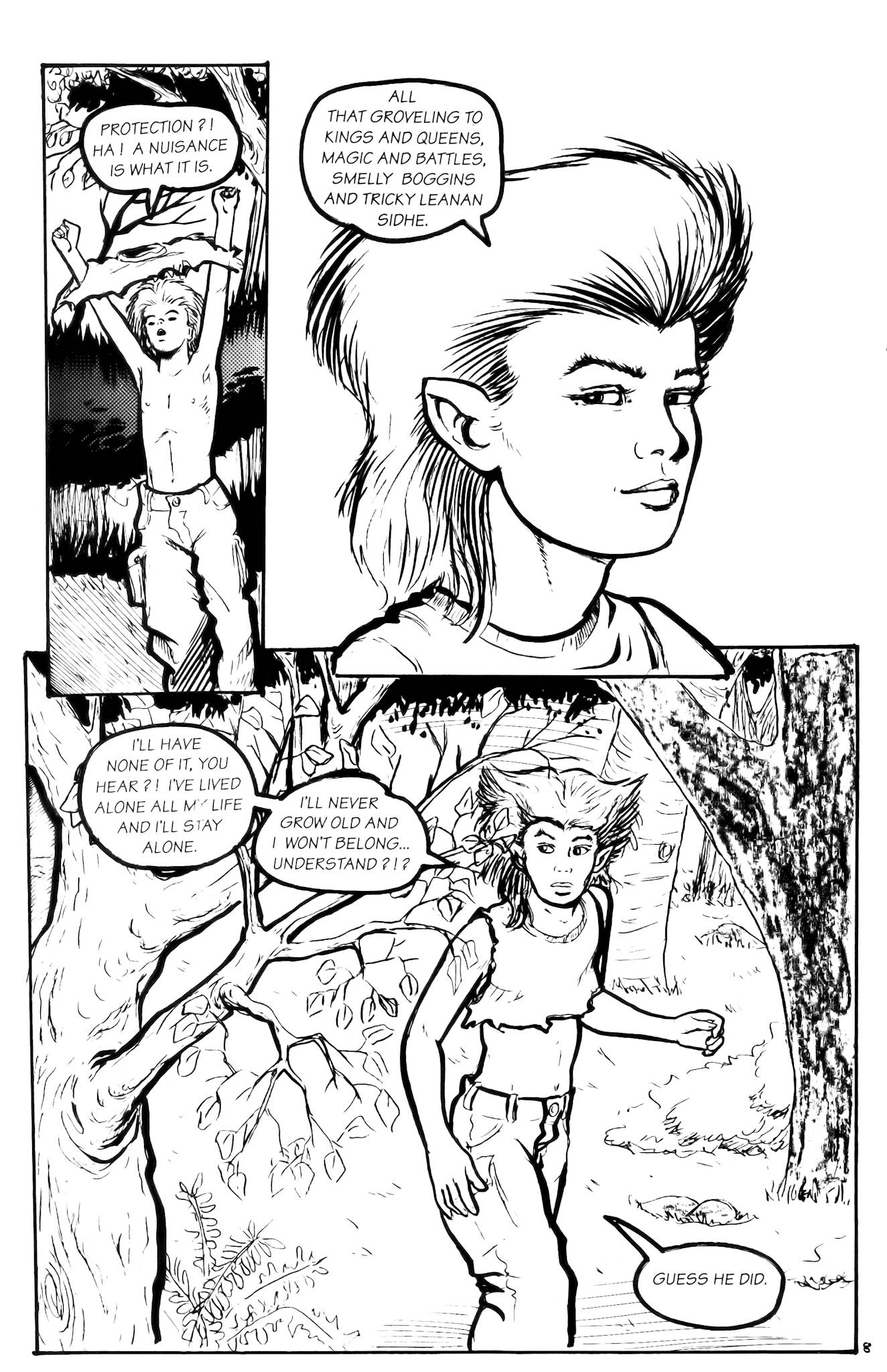 Read online Foxfire (1992) comic -  Issue #1 - 10