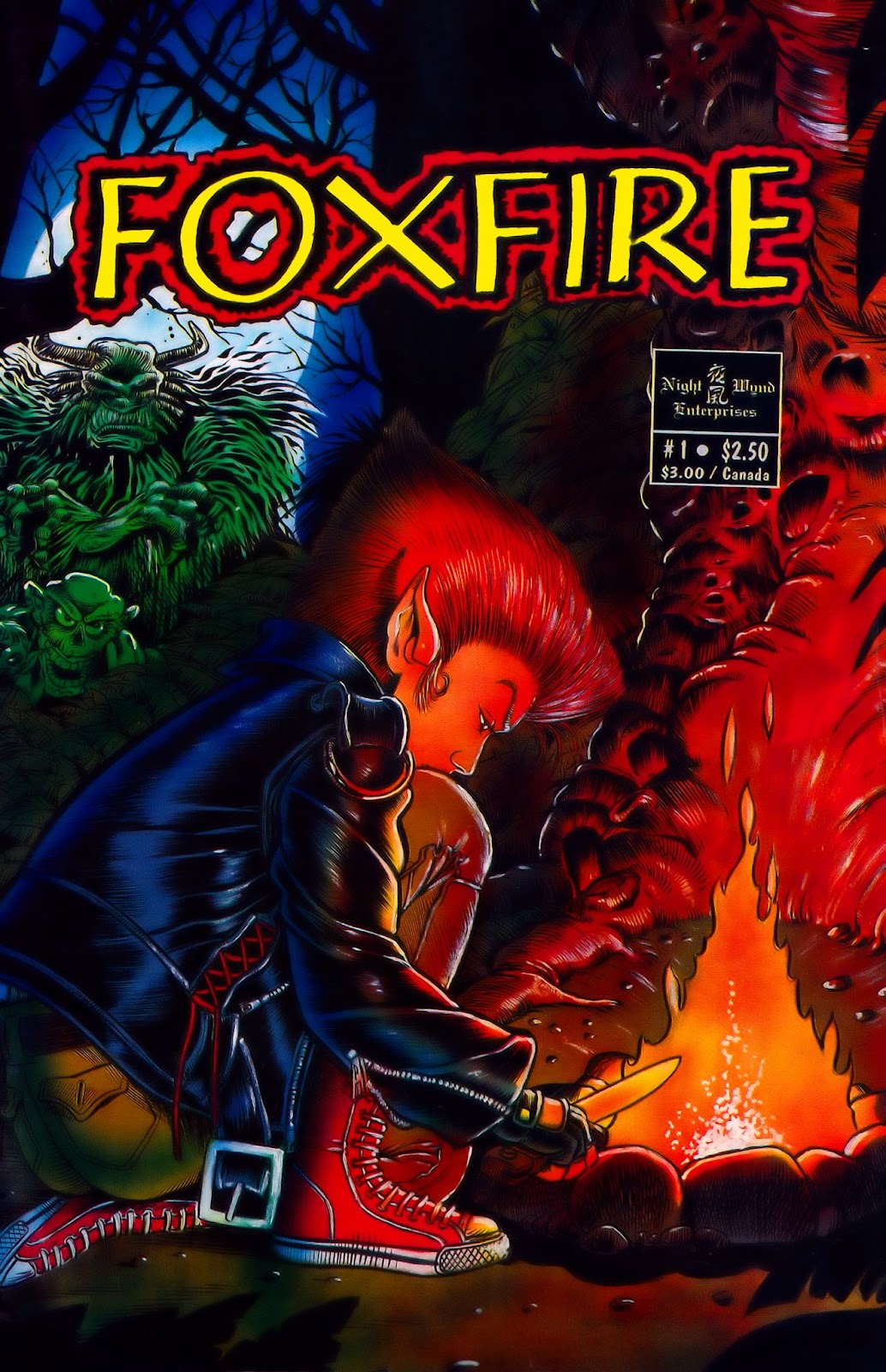 Foxfire (1992) issue 1 - Page 1