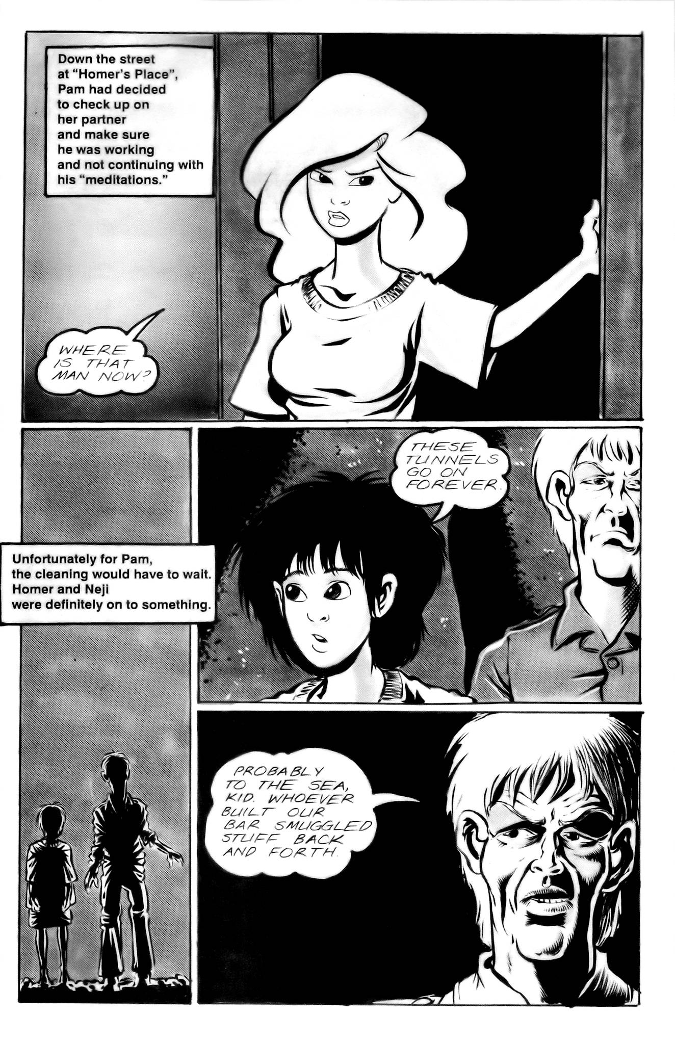 Read online Leather & Lace (1989) comic -  Issue #16 - 18