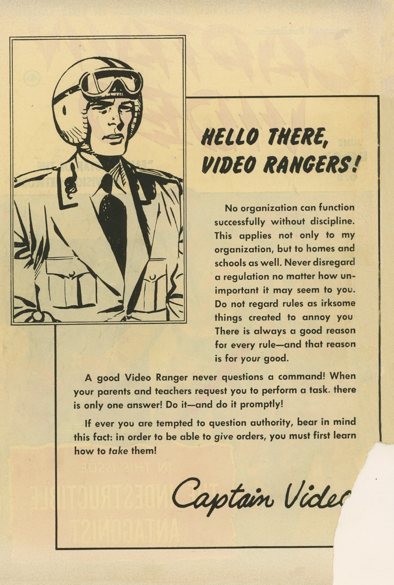 Read online Captain Video comic -  Issue #3 - 2