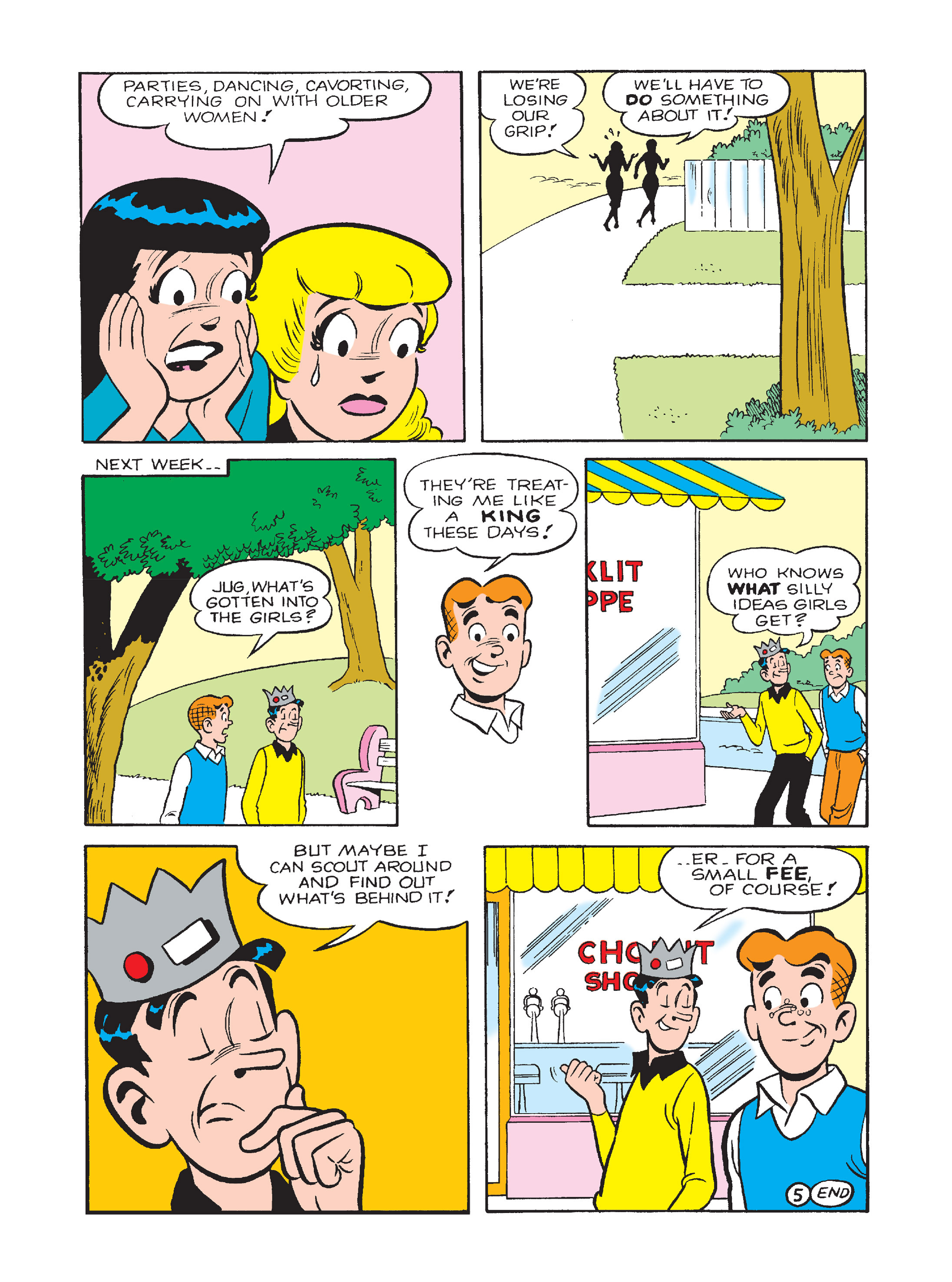 Read online Jughead's Double Digest Magazine comic -  Issue #196 (Part 3) - 3