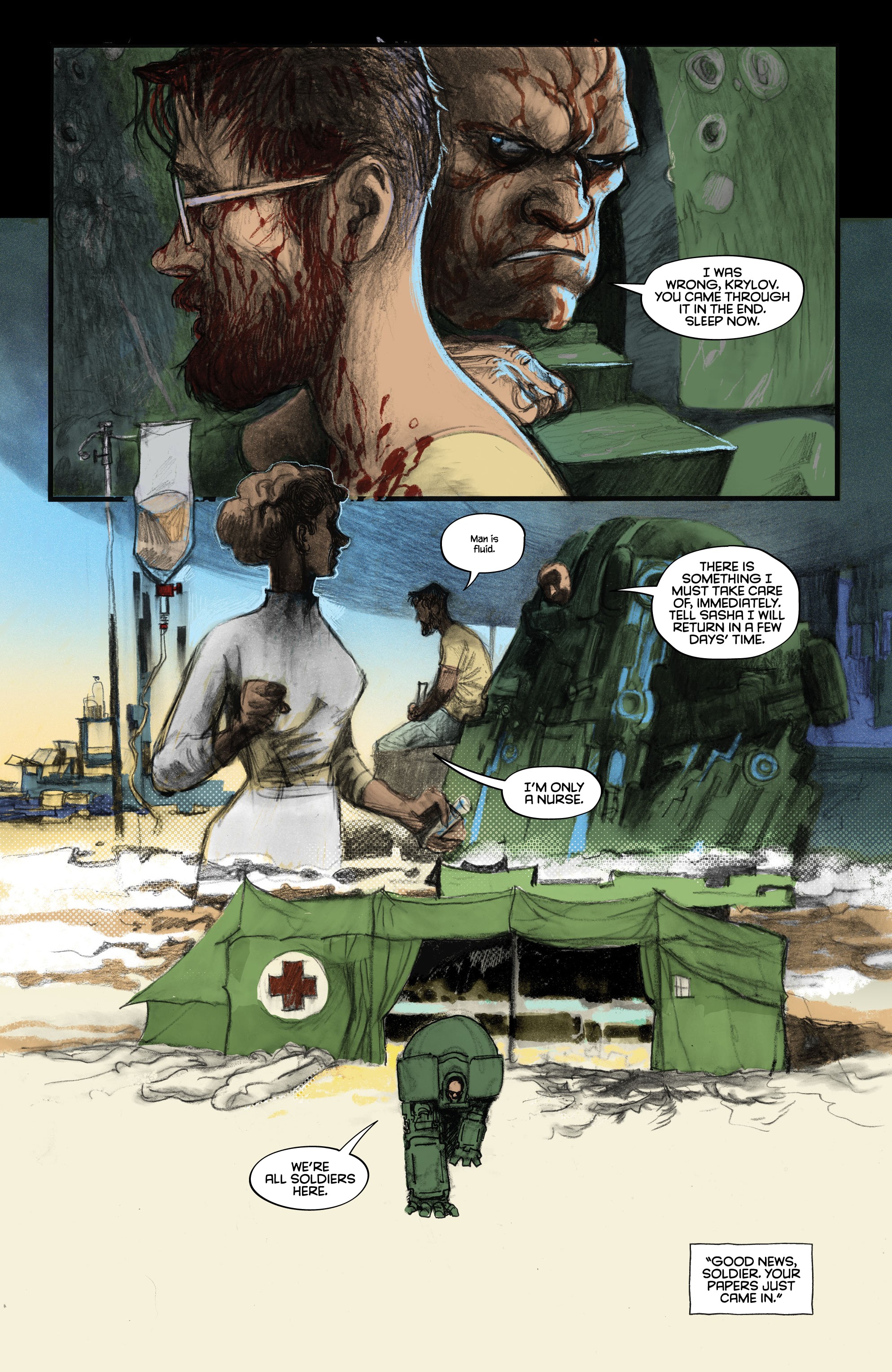 Read online 20th Century Men comic -  Issue #4 - 32