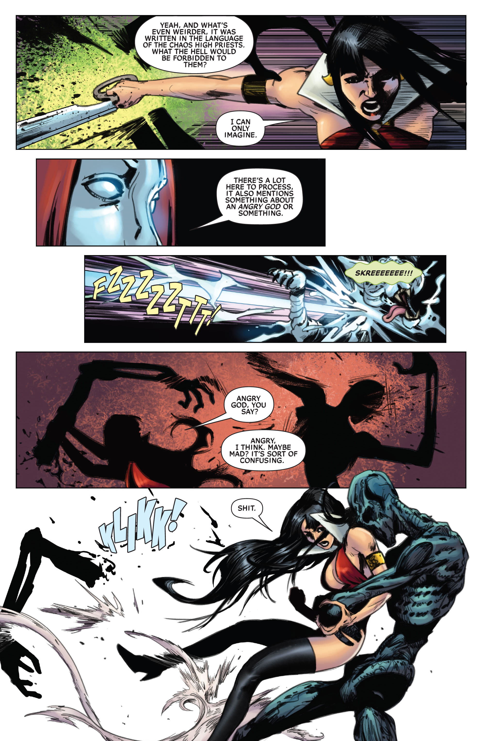 Read online Vampirella Strikes (2022) comic -  Issue #7 - 23