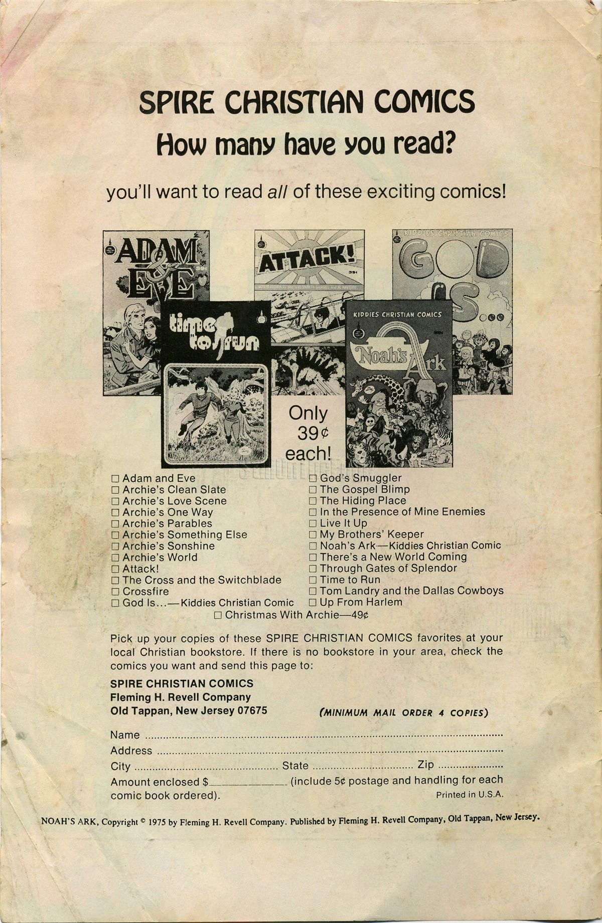 Read online Noah's Ark comic -  Issue # Full - 2