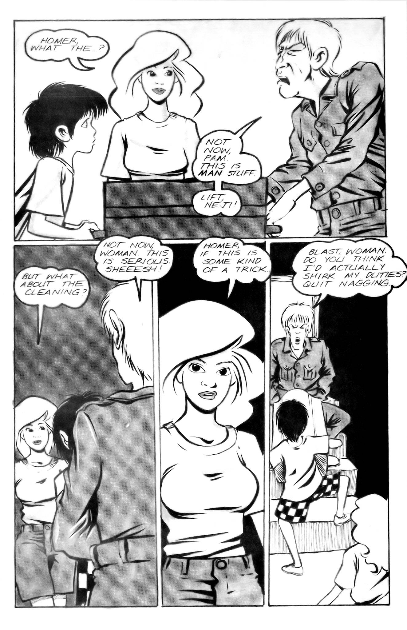 Read online Leather & Lace (1989) comic -  Issue #16 - 20