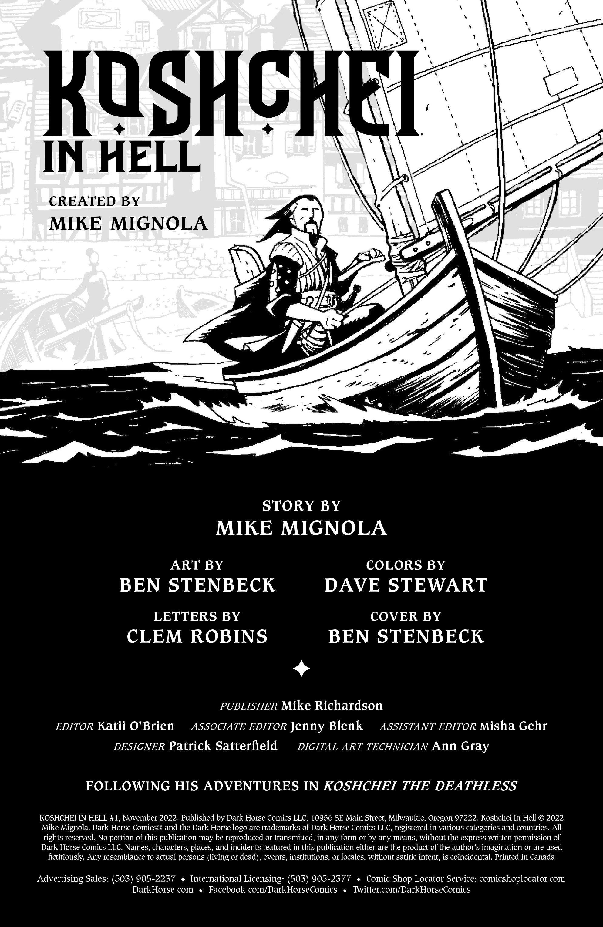 Read online Koshchei in Hell comic -  Issue #1 - 2