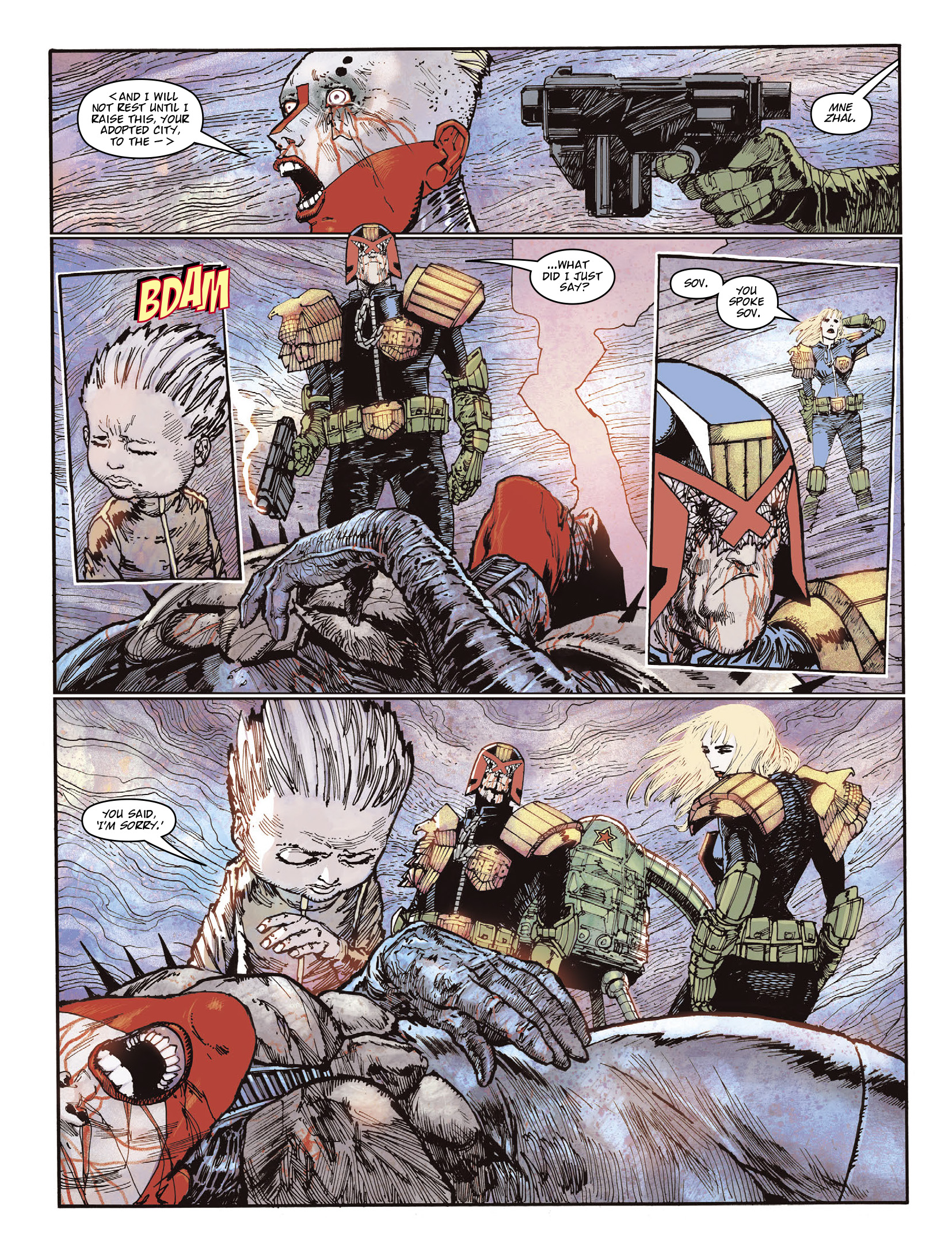 Read online 2000 AD comic -  Issue #2309 - 7