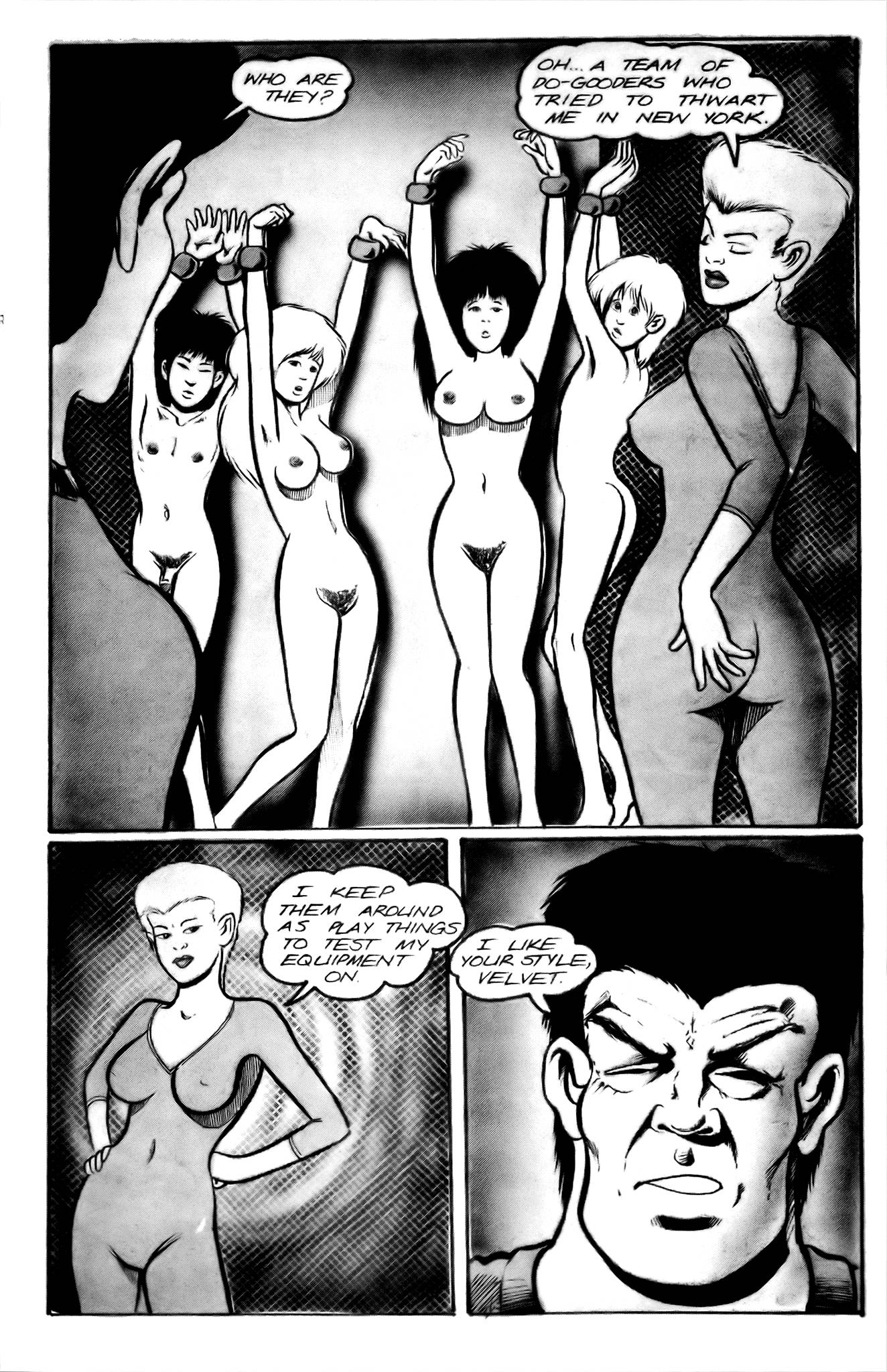 Read online Leather & Lace (1989) comic -  Issue #12 - 15