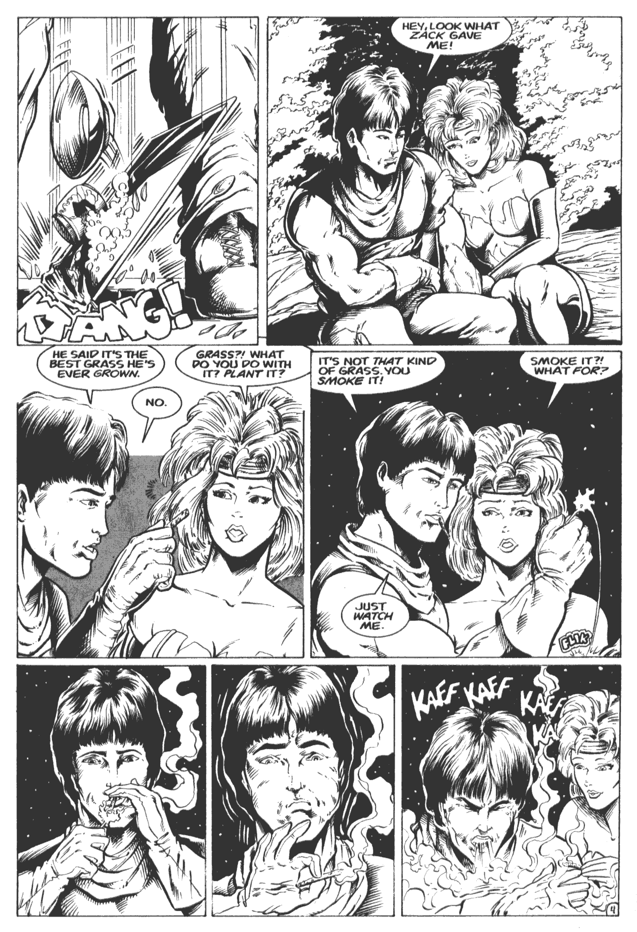 Read online Ex-Mutants (1986) comic -  Issue #3 - 7