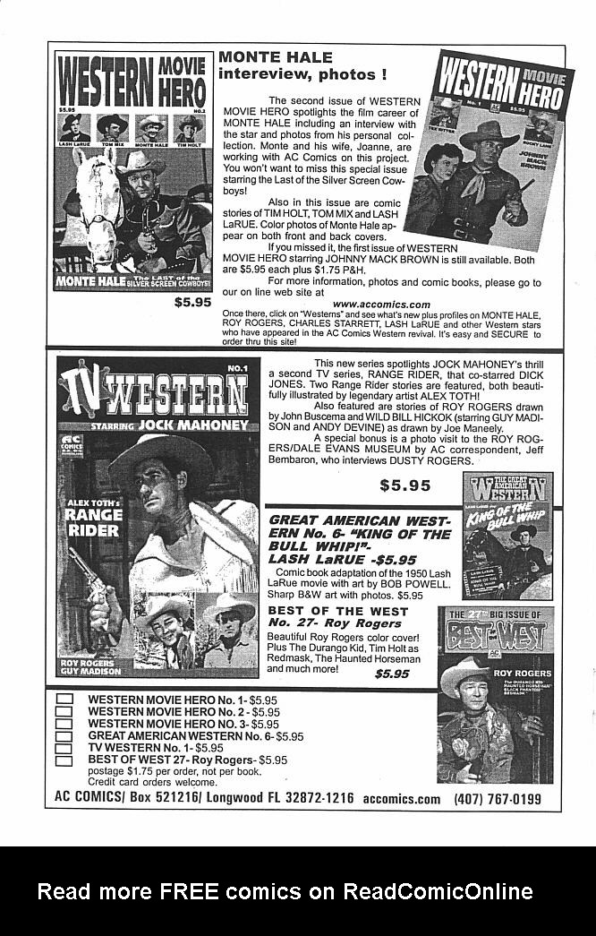 Read online Western Movie Hero comic -  Issue #3 - 26