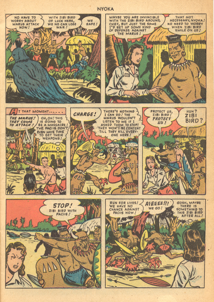 Read online Nyoka the Jungle Girl (1945) comic -  Issue #35 - 5