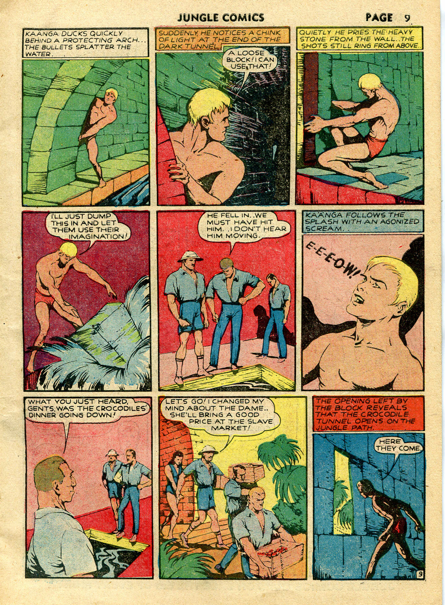 Read online Jungle Comics comic -  Issue #15 - 12