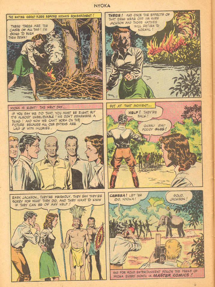 Read online Nyoka the Jungle Girl (1945) comic -  Issue #5 - 12