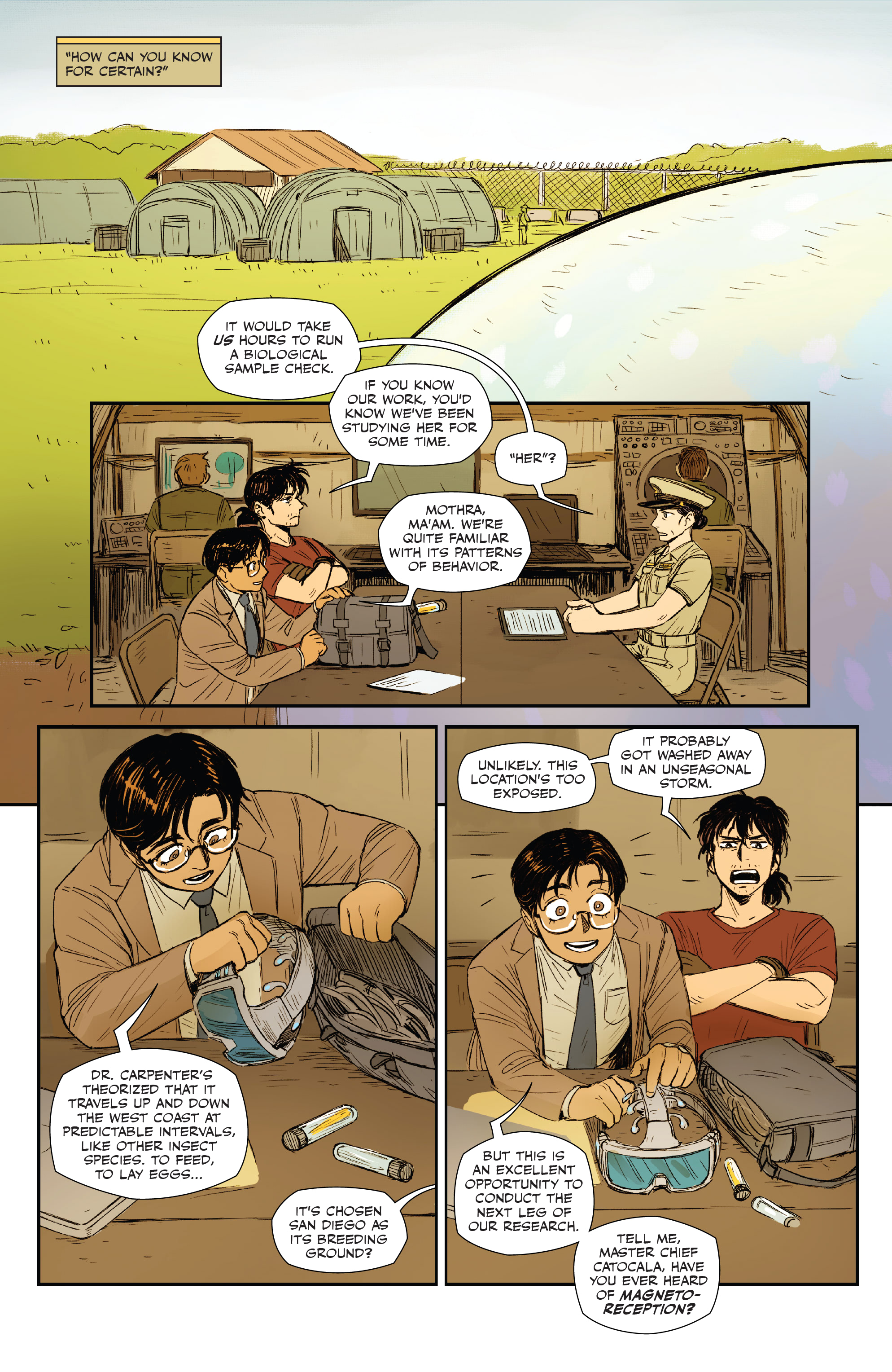 Read online Godzilla Rivals: Mothra Vs. Titanosaurus comic -  Issue # Full - 5