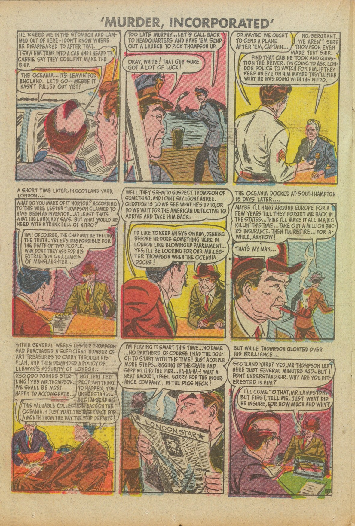 Read online Murder Incorporated (1948) comic -  Issue #9a - 20