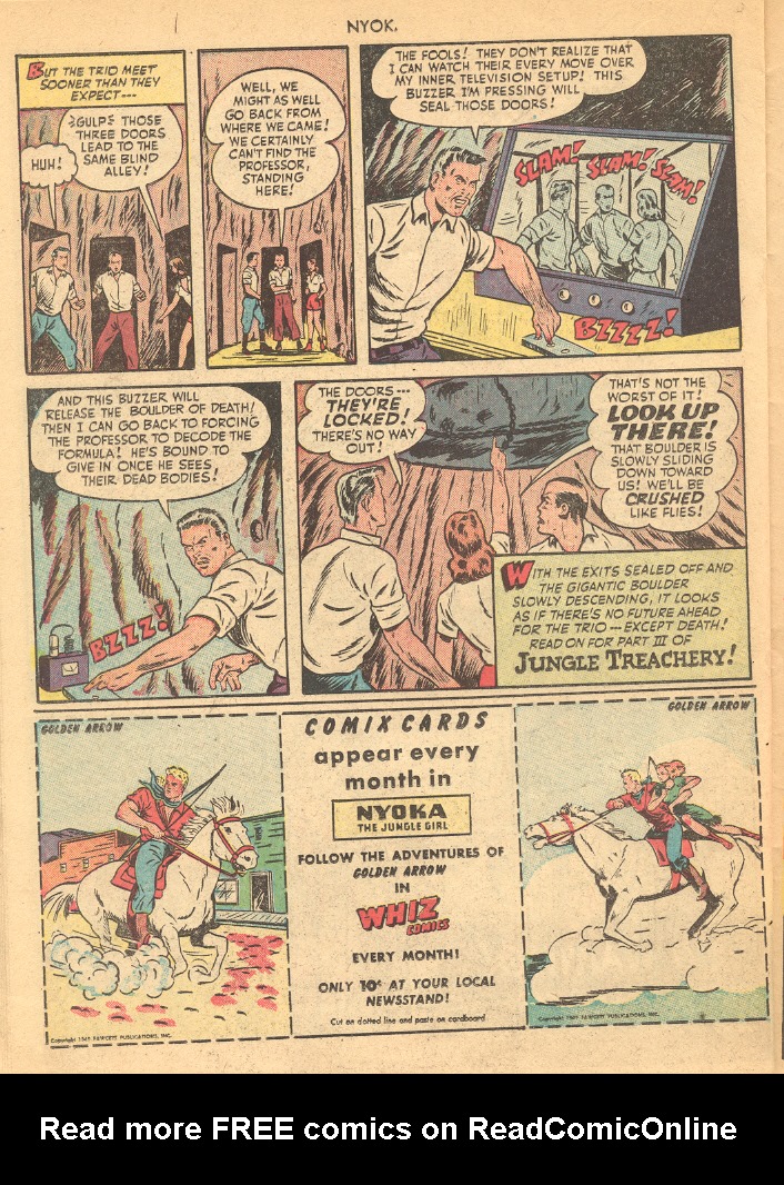 Read online Nyoka the Jungle Girl (1945) comic -  Issue #32 - 22