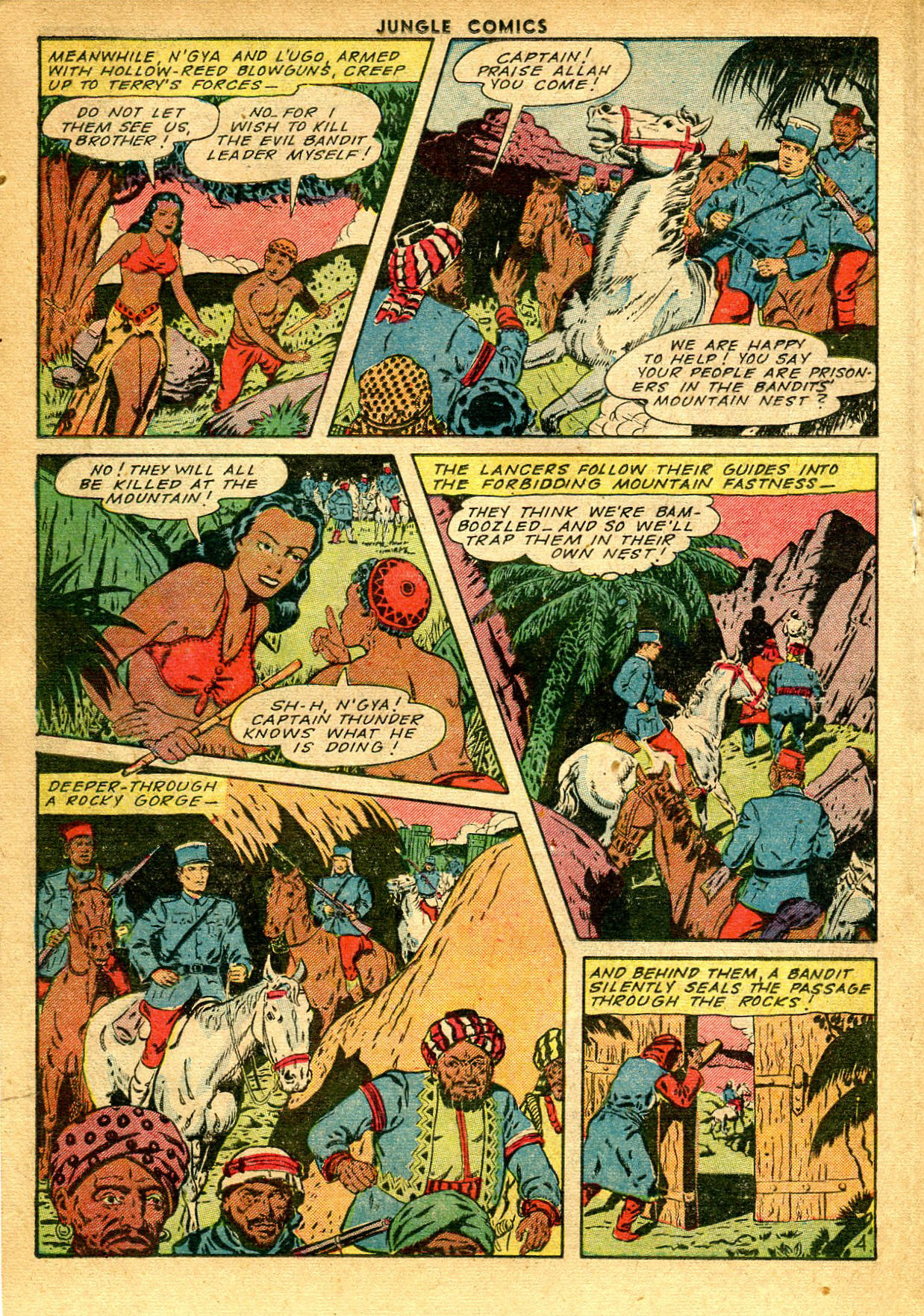 Read online Jungle Comics comic -  Issue #65 - 26