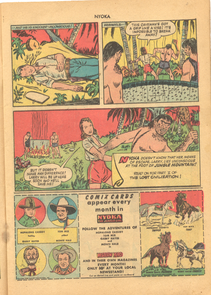 Read online Nyoka the Jungle Girl (1945) comic -  Issue #29 - 9