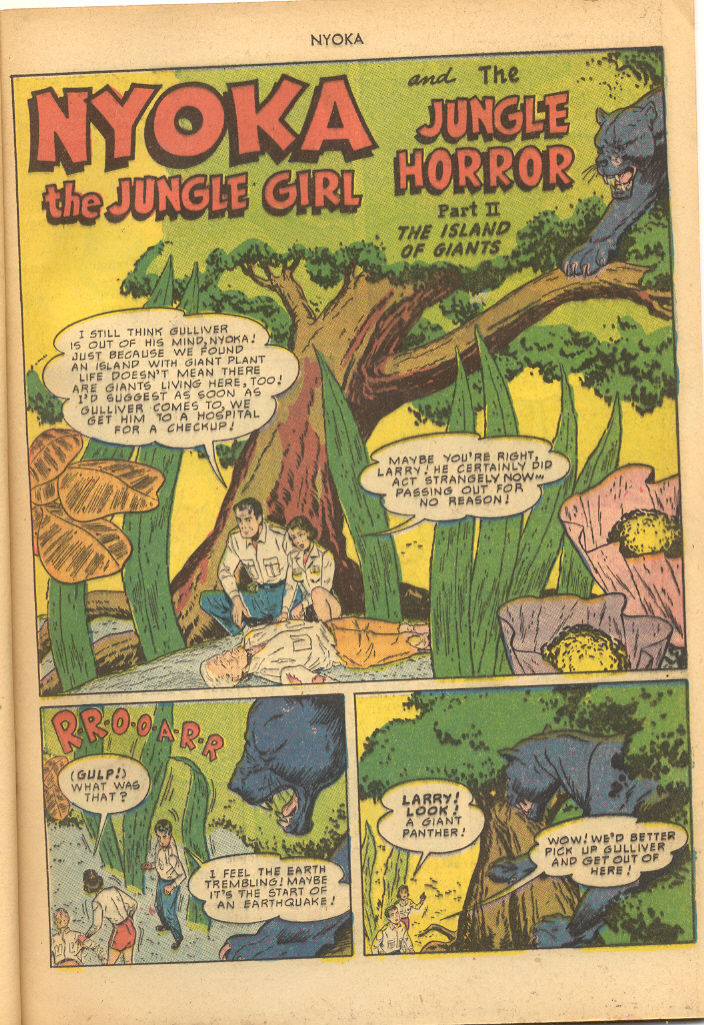 Read online Nyoka the Jungle Girl (1945) comic -  Issue #46 - 13