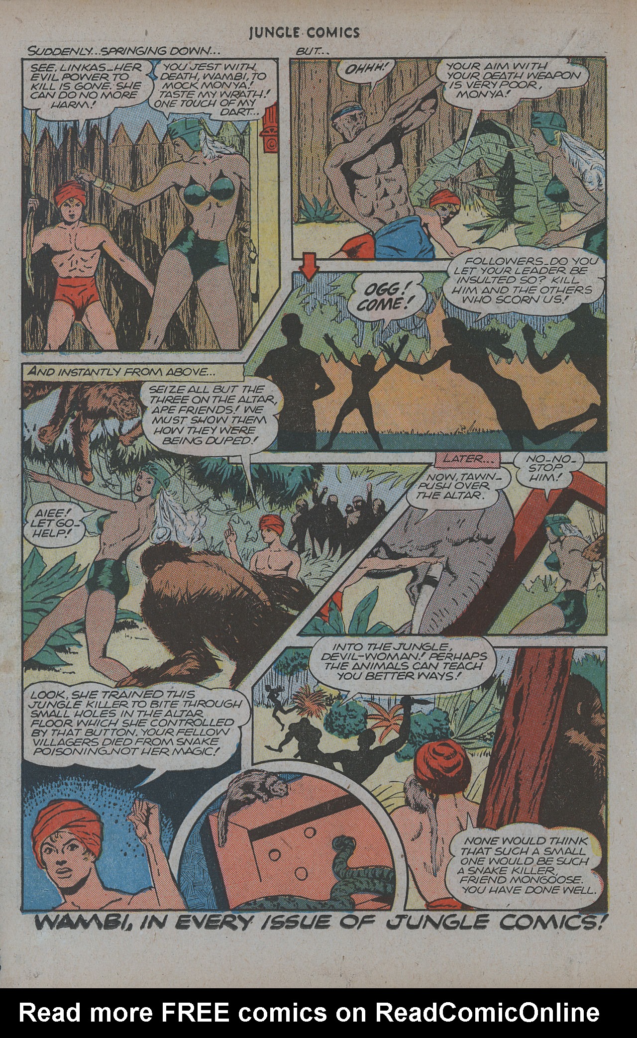 Read online Jungle Comics comic -  Issue #77 - 26