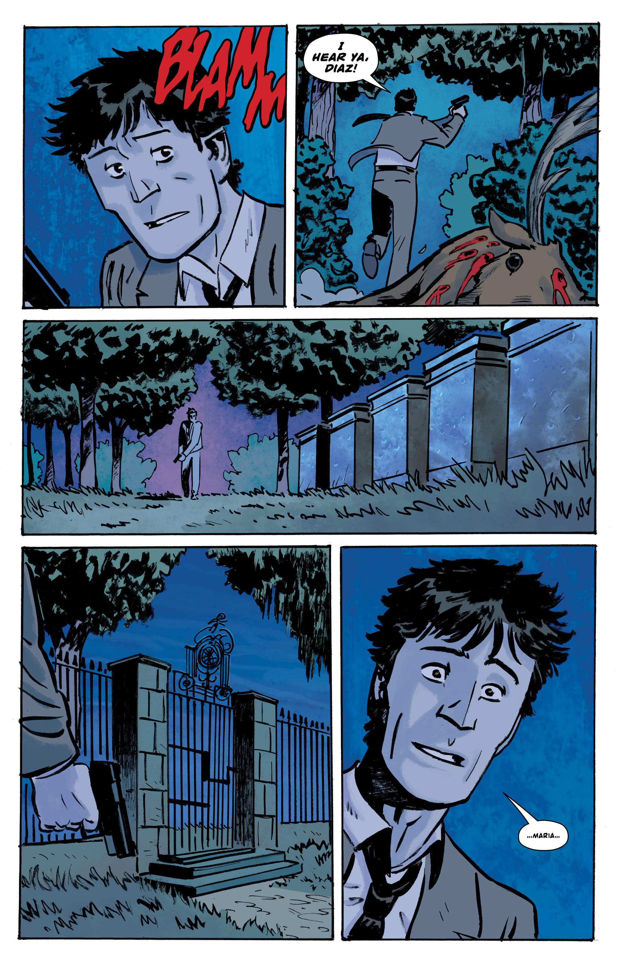 Read online Blood Tree comic -  Issue #3 - 9