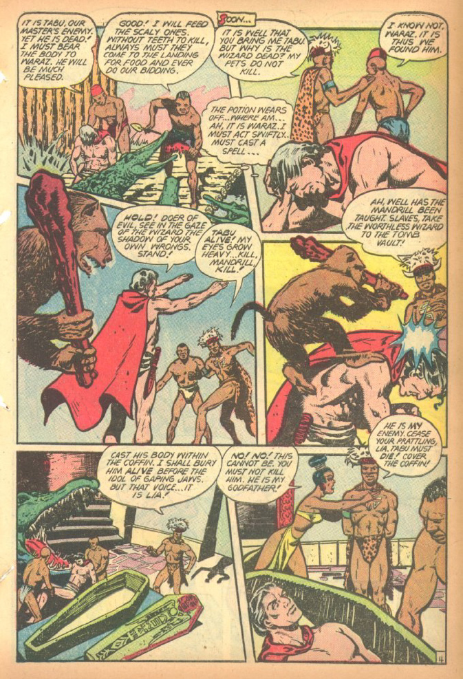 Read online Jungle Comics comic -  Issue #94 - 40