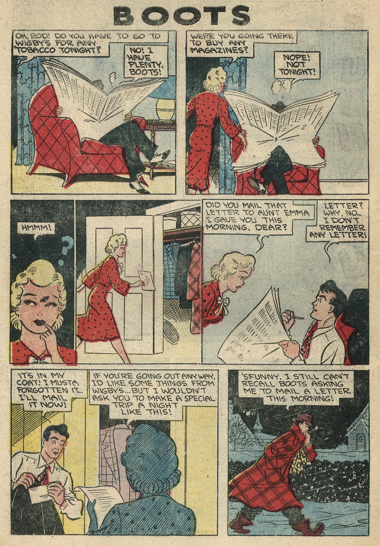 Read online Boots and Her Buddies (1955) comic -  Issue #2 - 34