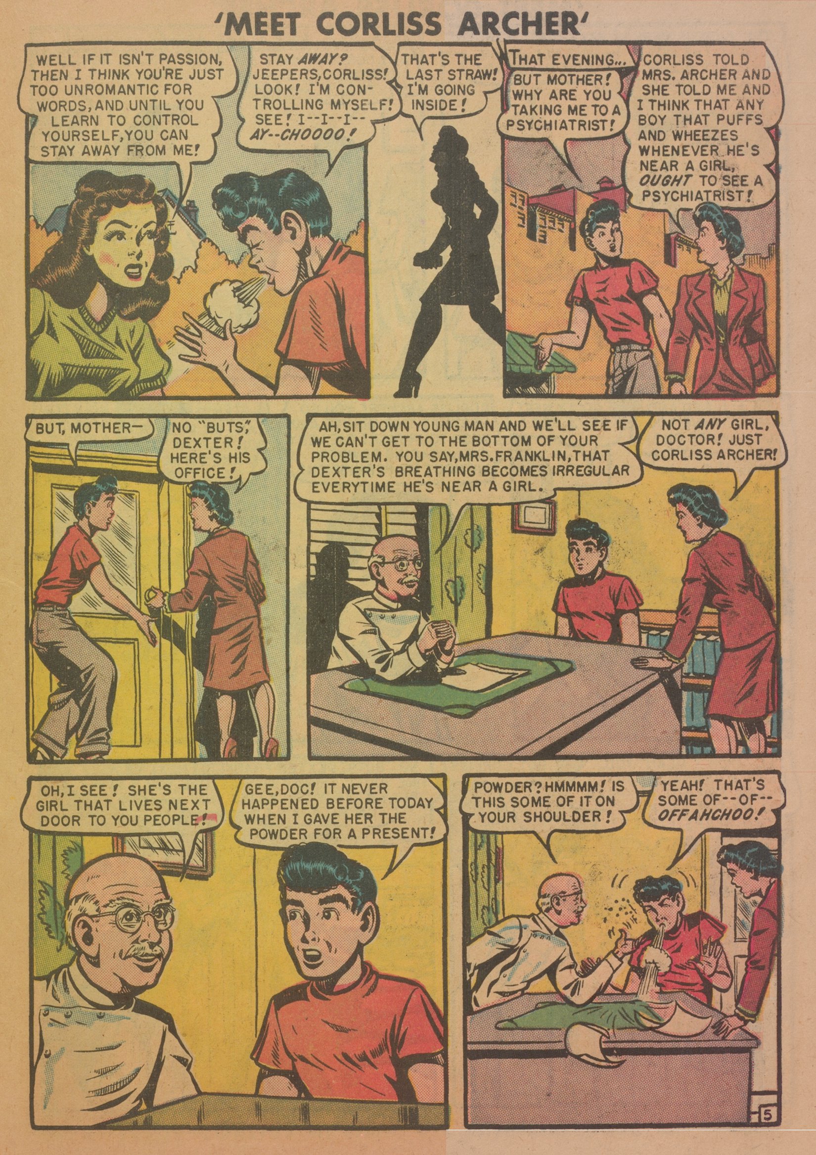 Read online Meet Corliss Archer comic -  Issue #1 - 27