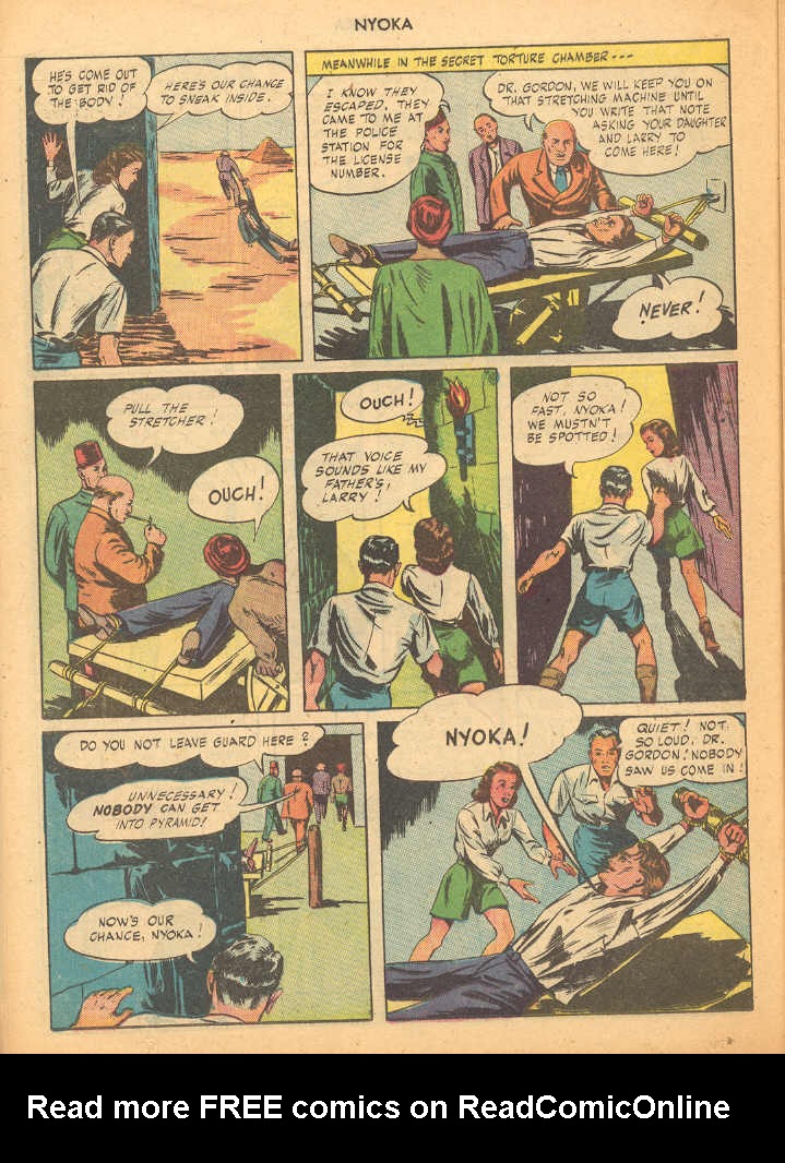 Read online Nyoka the Jungle Girl (1945) comic -  Issue #5 - 24