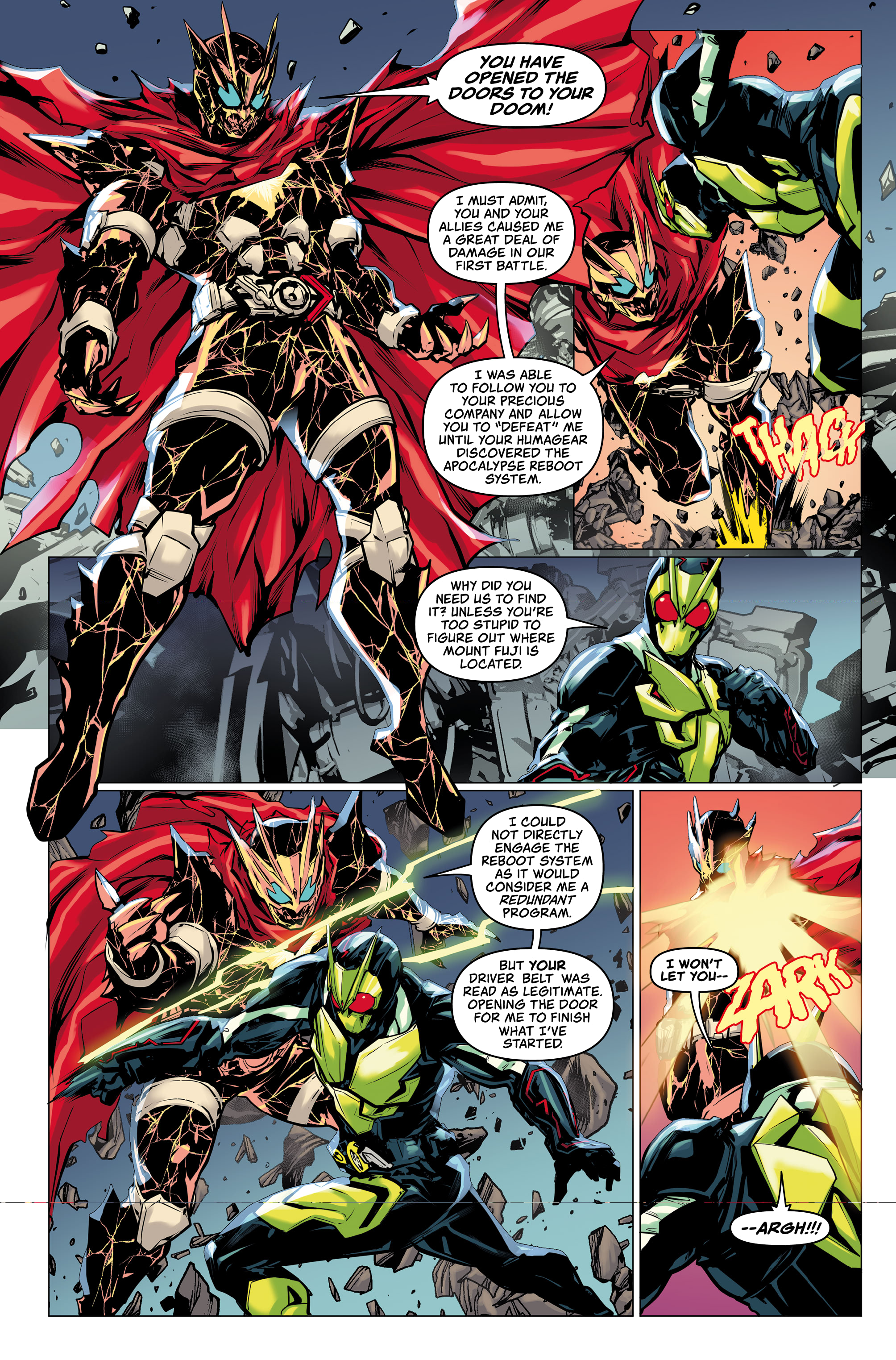 Read online Kamen Rider Zero-One comic -  Issue #3 - 18