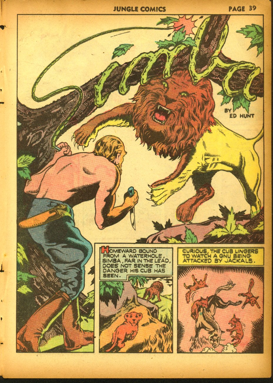 Read online Jungle Comics comic -  Issue #19 - 41