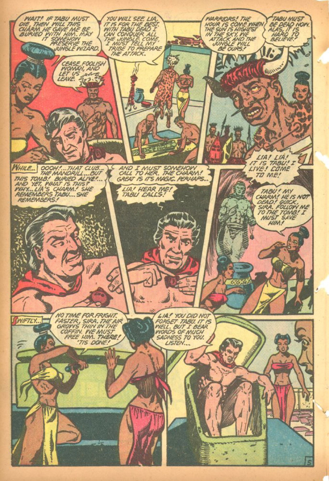 Read online Jungle Comics comic -  Issue #94 - 41