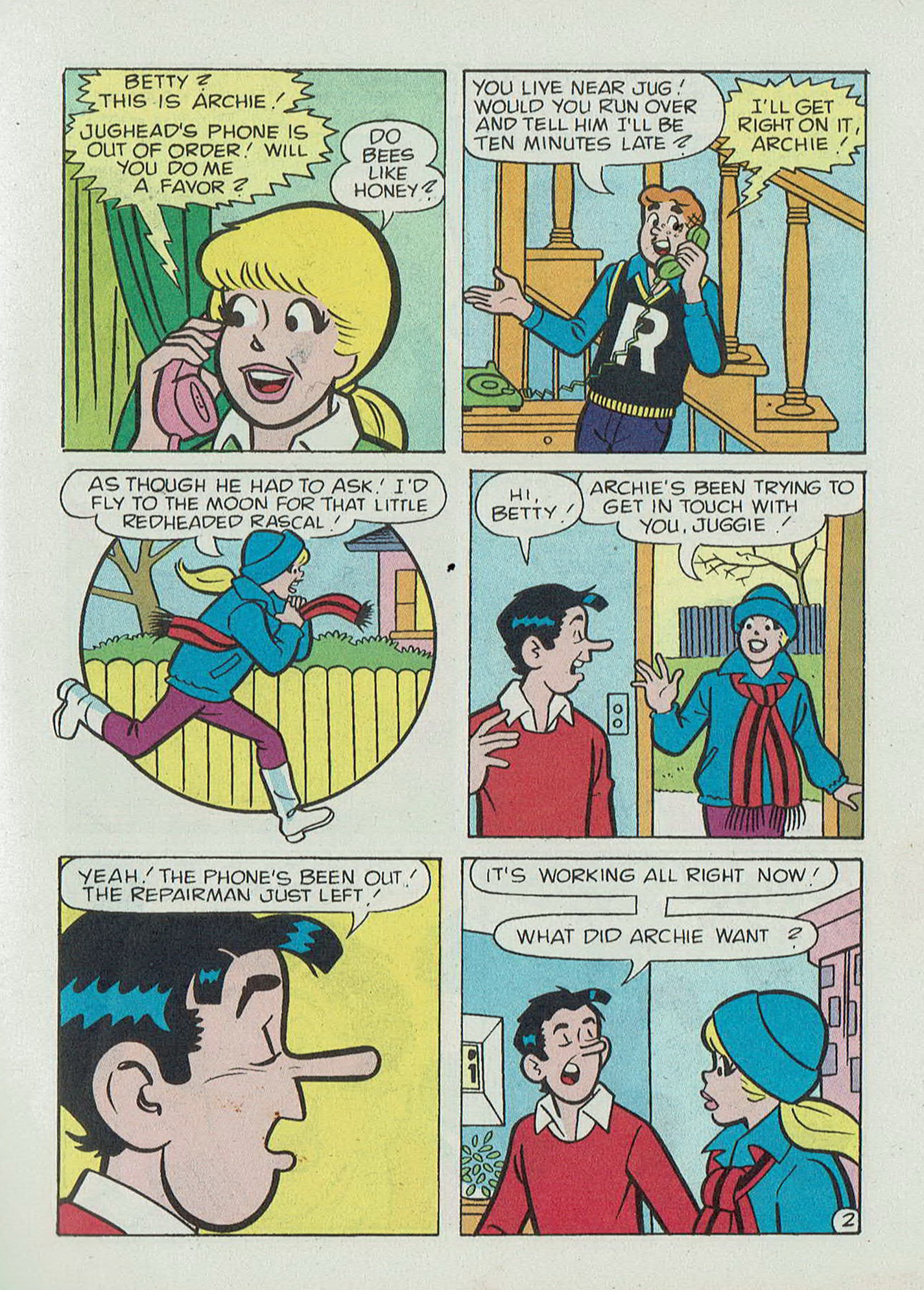 Read online Betty and Veronica Digest Magazine comic -  Issue #59 - 47