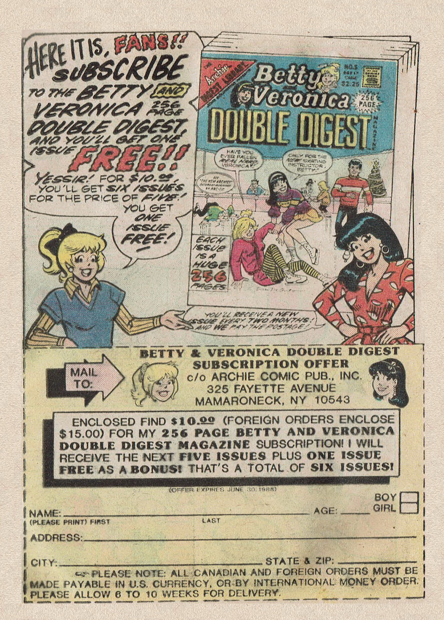 Read online Jughead Jones Comics Digest comic -  Issue #49 - 12