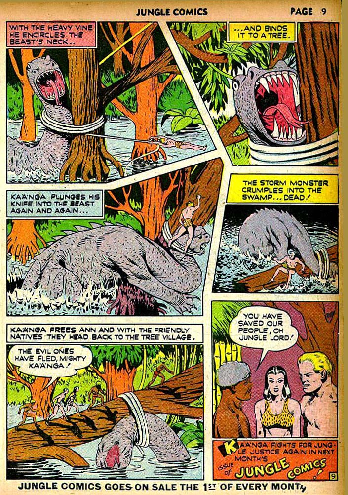 Read online Jungle Comics comic -  Issue #21 - 11