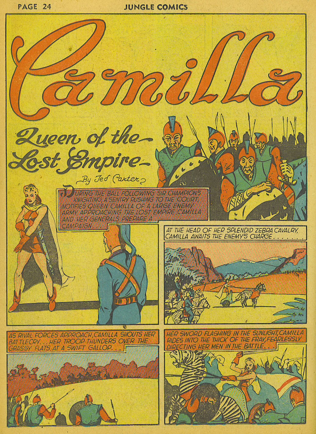 Read online Jungle Comics comic -  Issue #8 - 26