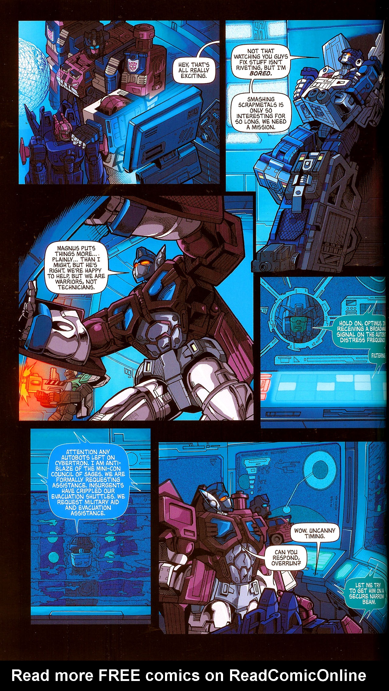 Read online Transformers: Cybertron: Balancing Act comic -  Issue # TPB - 61